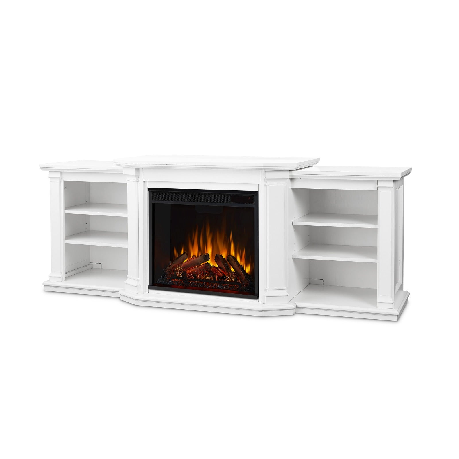 Valmont Electric Fireplace TV Stand - Real Flame