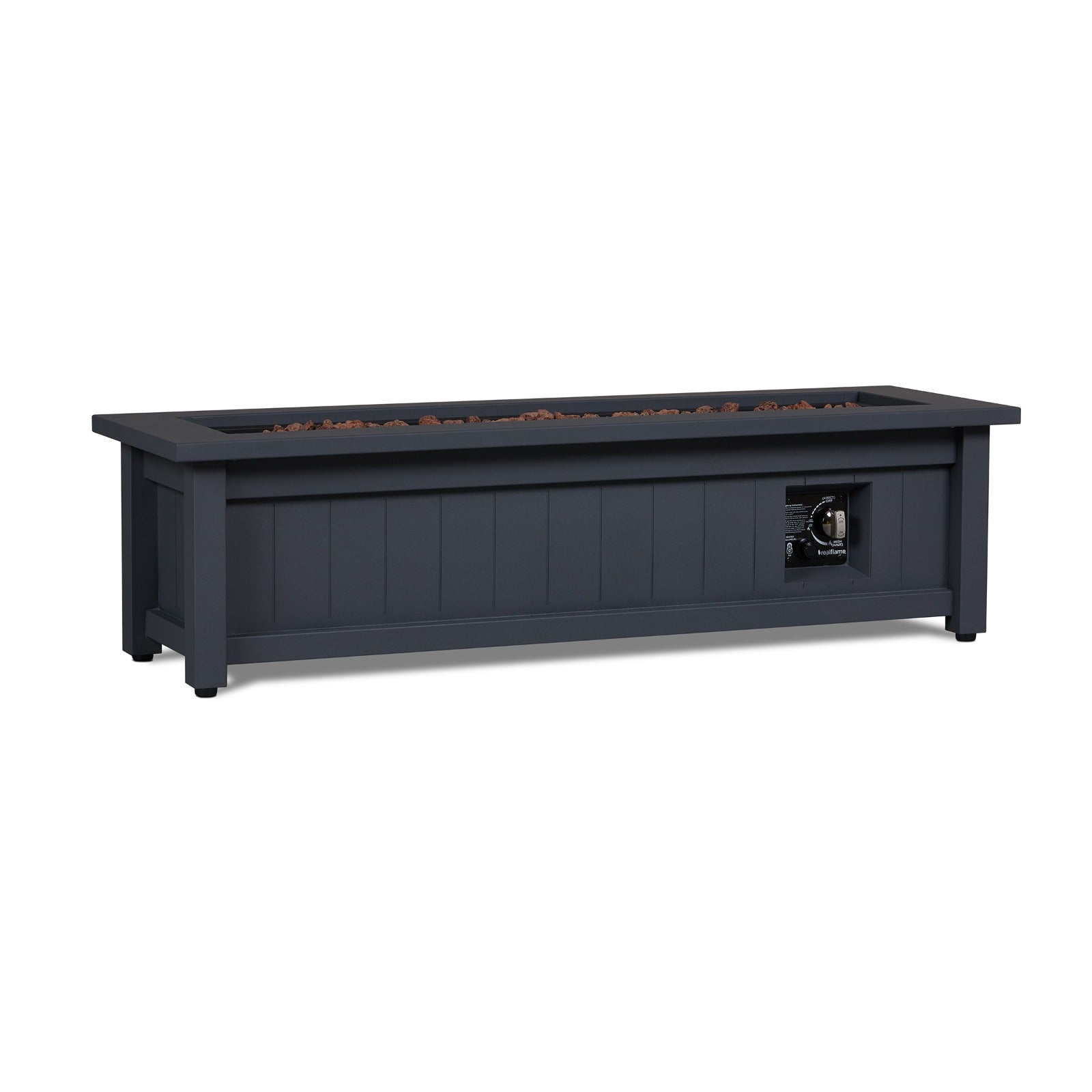 Ortun Propane Fire Table - Real Flame
