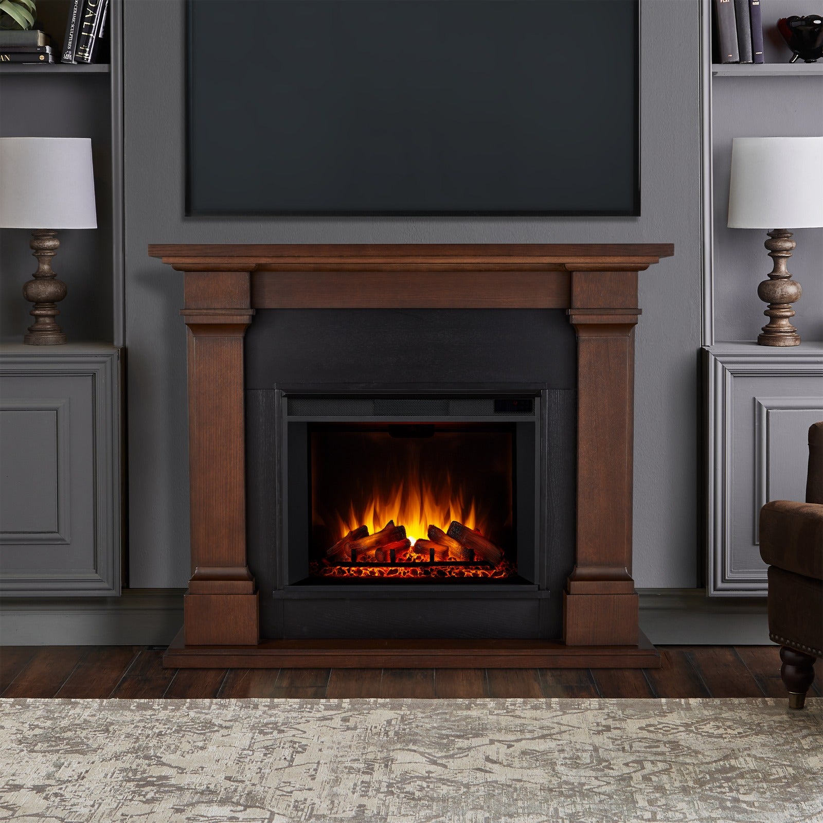 Callaway Grand Electric Fireplace - Real Flame
