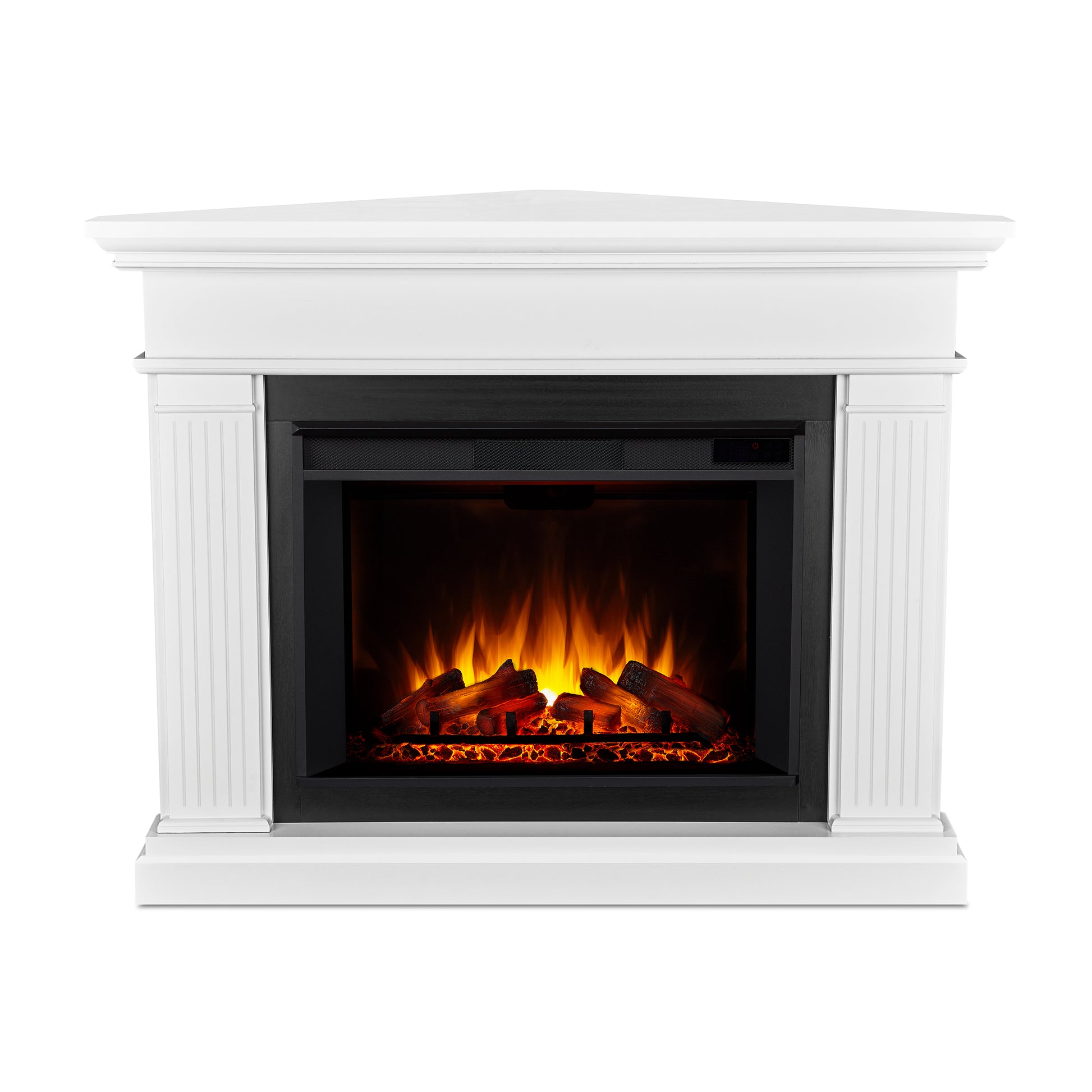 Deland Grand Electric Fireplace - Real Flame