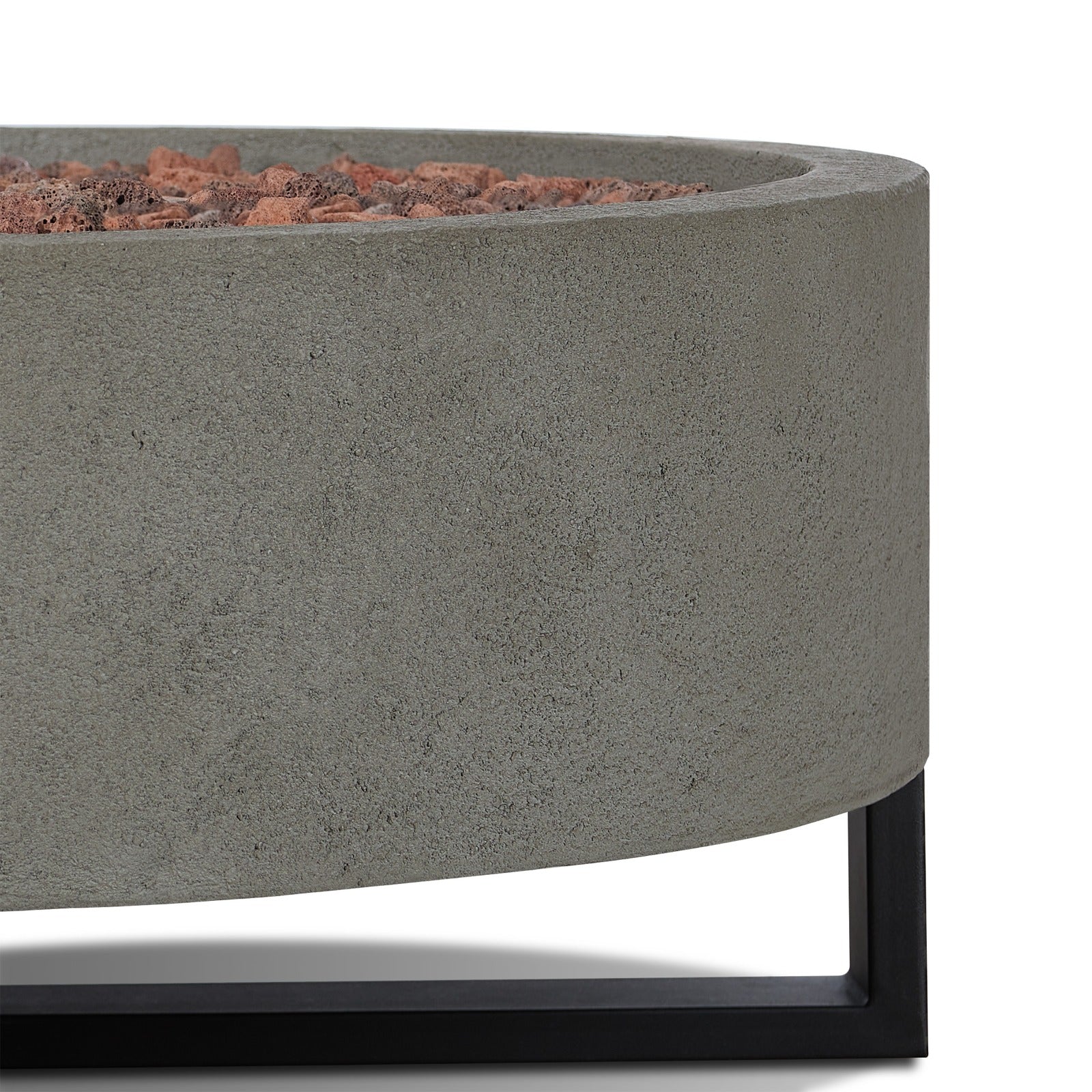 Idledale Propane Fire Pit - Real Flame