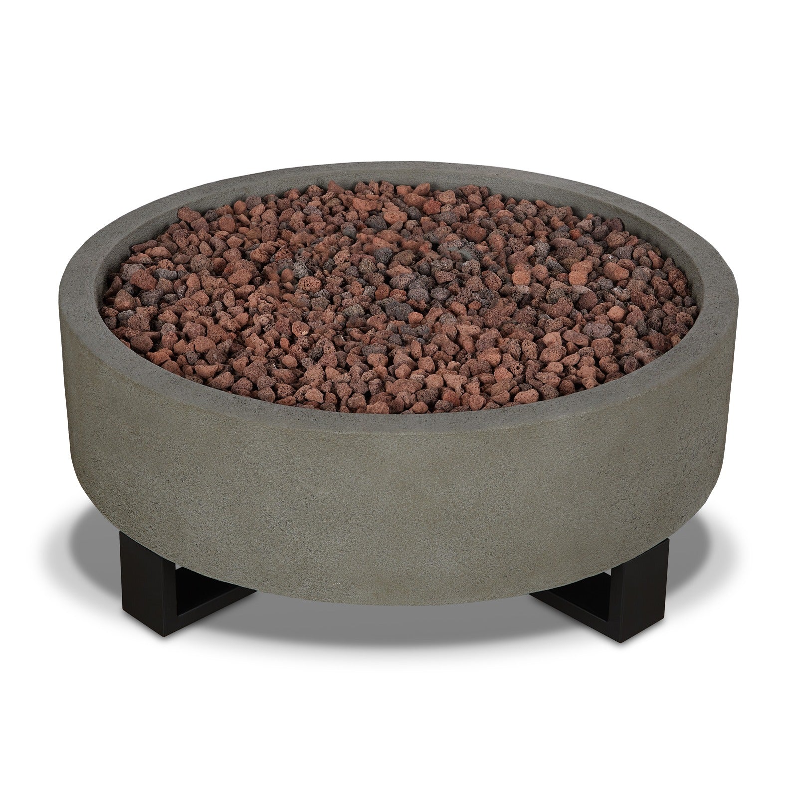 Idledale Propane Fire Pit - Real Flame