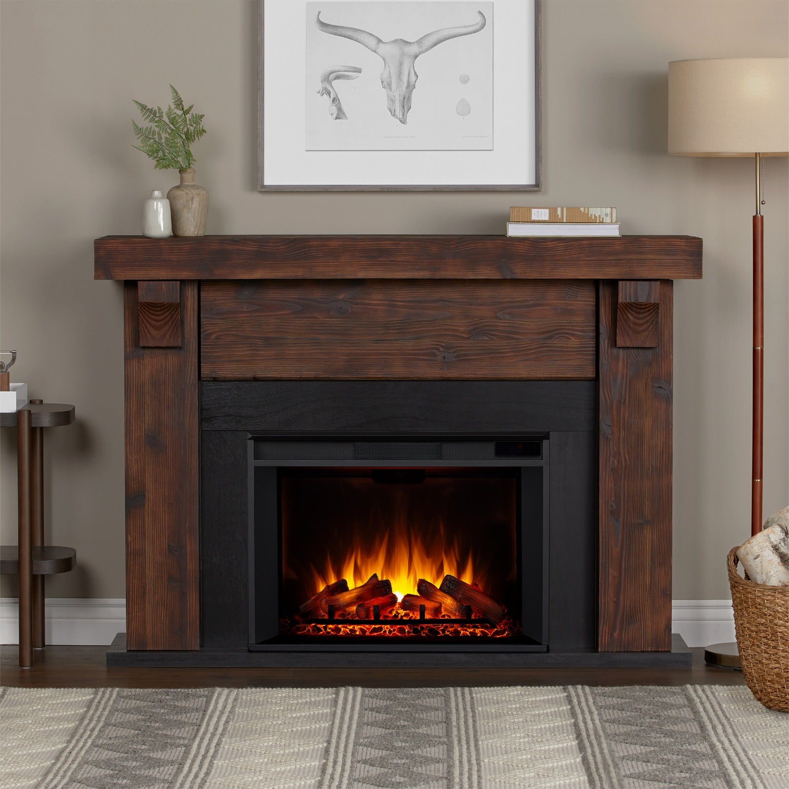 Gunnison Grand Electric Fireplace - Real Flame