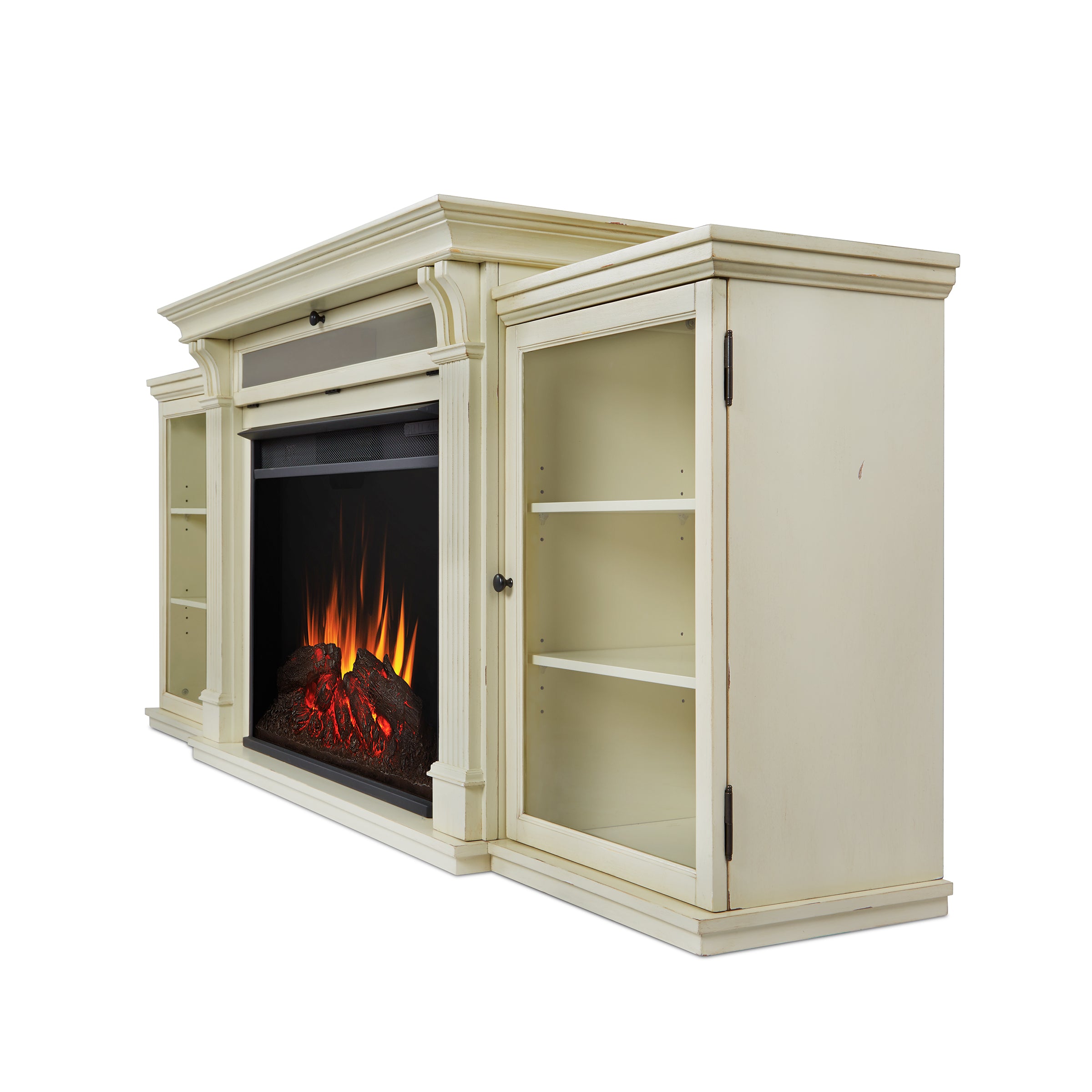 Tracey Grand Electric Fireplace TV Stand - Real Flame
