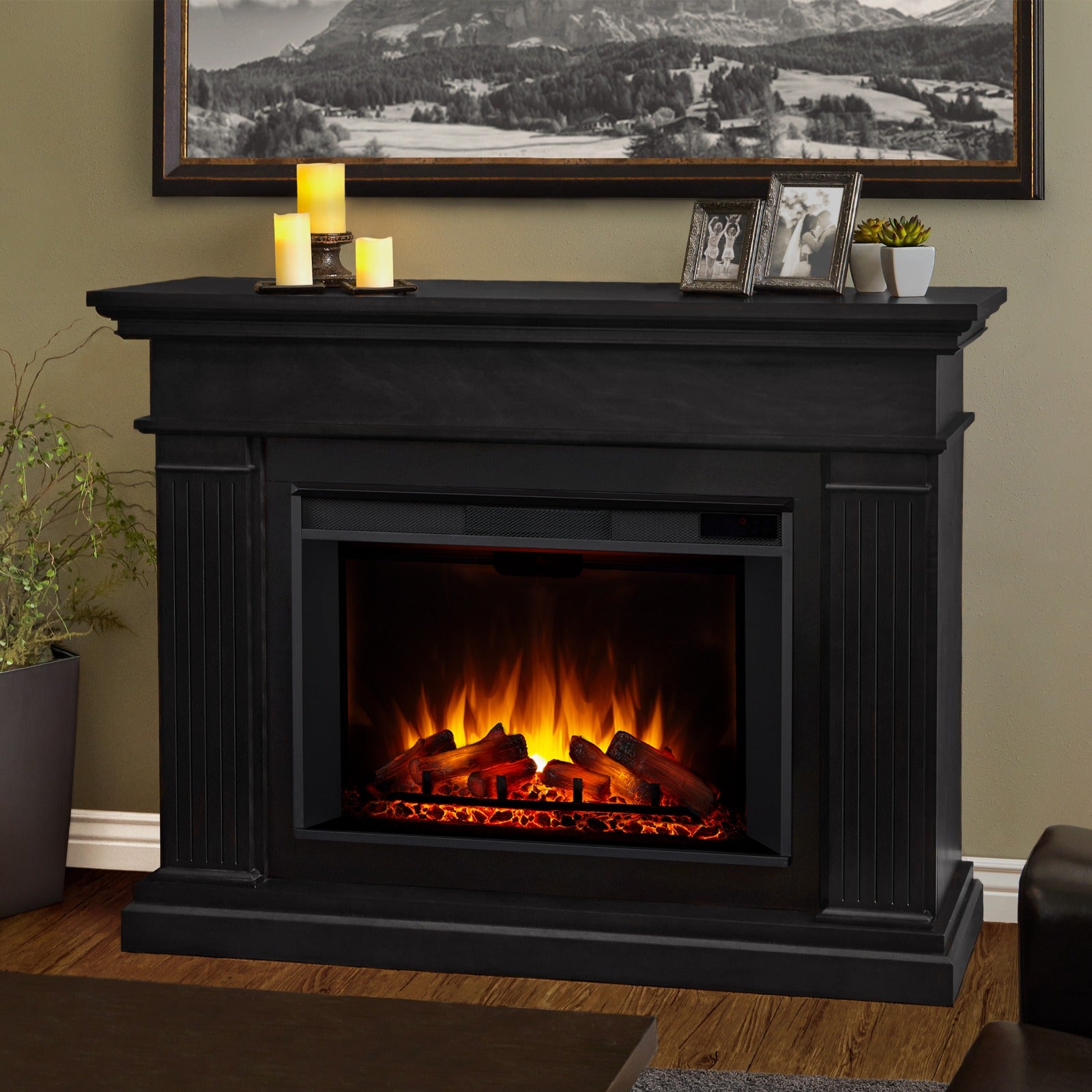 Centennial Grand Electric Fireplace - Real Flame
