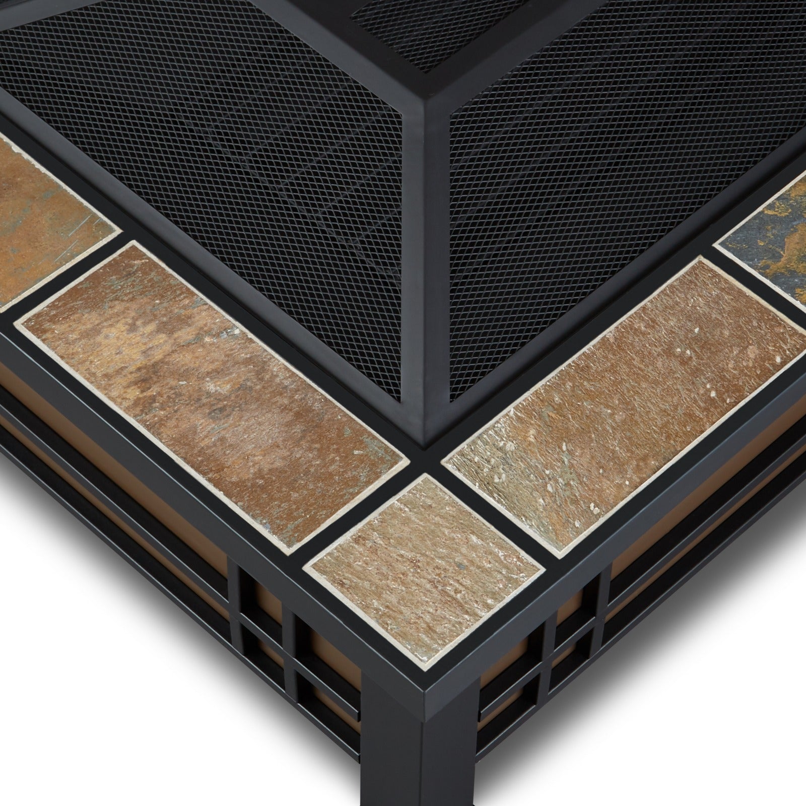 Hamilton Wood Burning Fire Pit - Real Flame