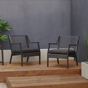 Calvin Outdoor Chair Set - Real Flame