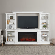 Monte Vista Landscape Electric TV Stand - Real Flame