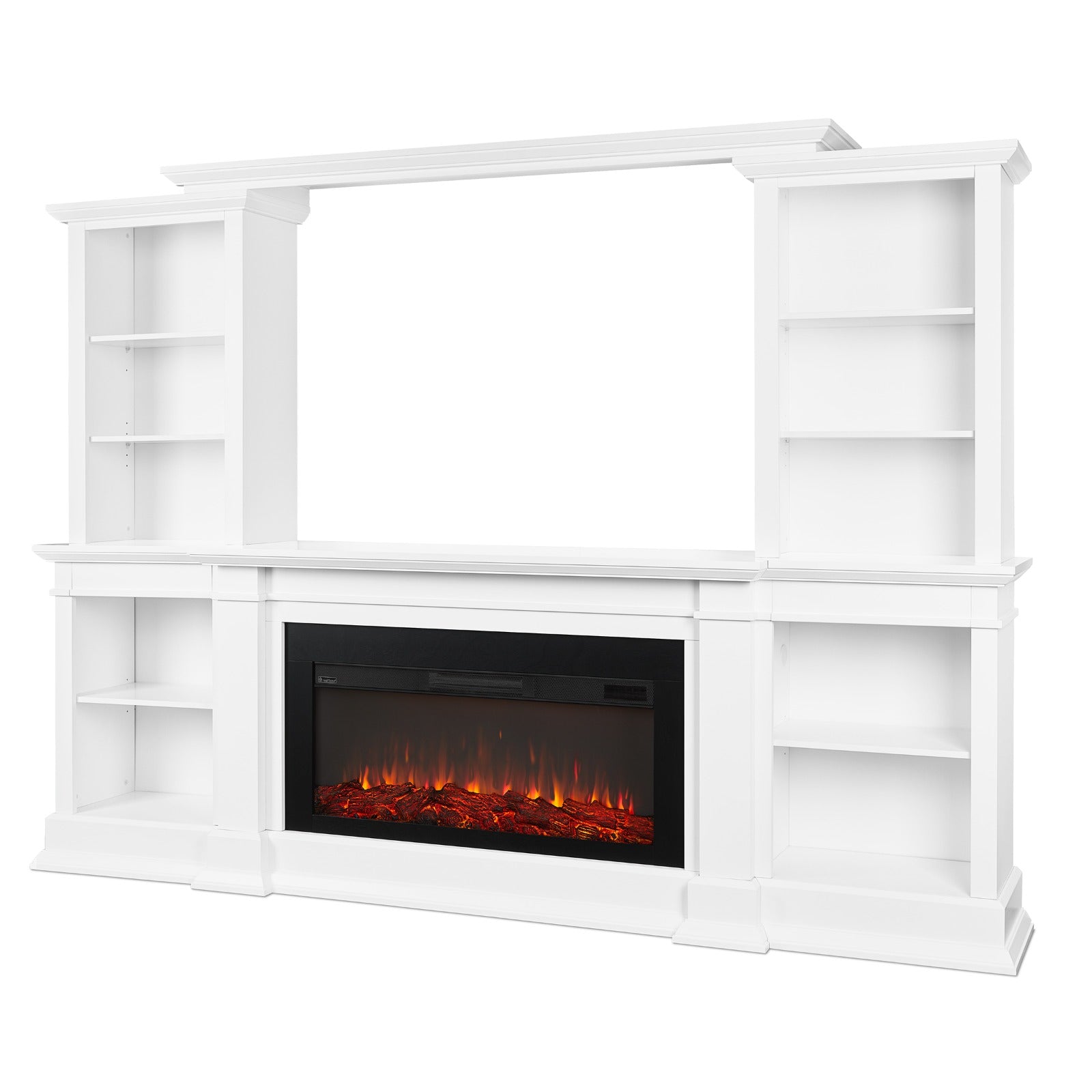 Monte Vista Landscape Electric TV Stand - Real Flame