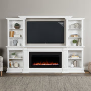 Monte Vista SMART Landscape Electric Fireplace TV Stand - Real Flame