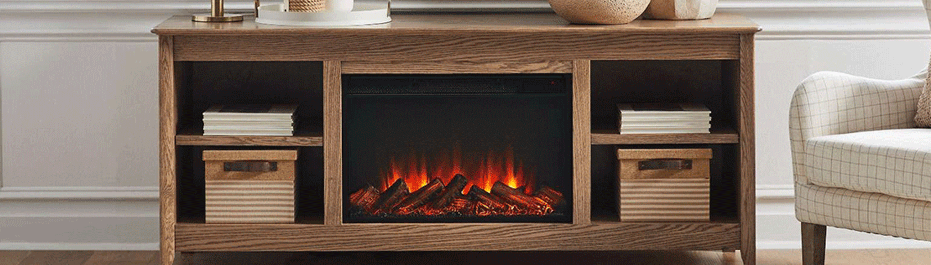 Ashford Electric Fireplace 