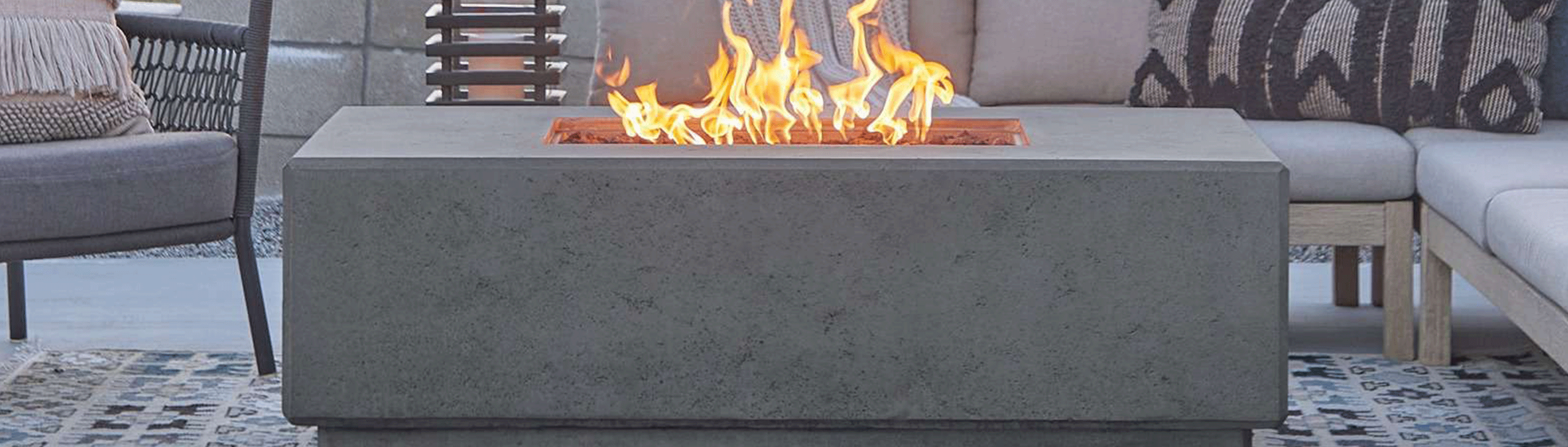 Ephraim Outdoor Gas Fire Table