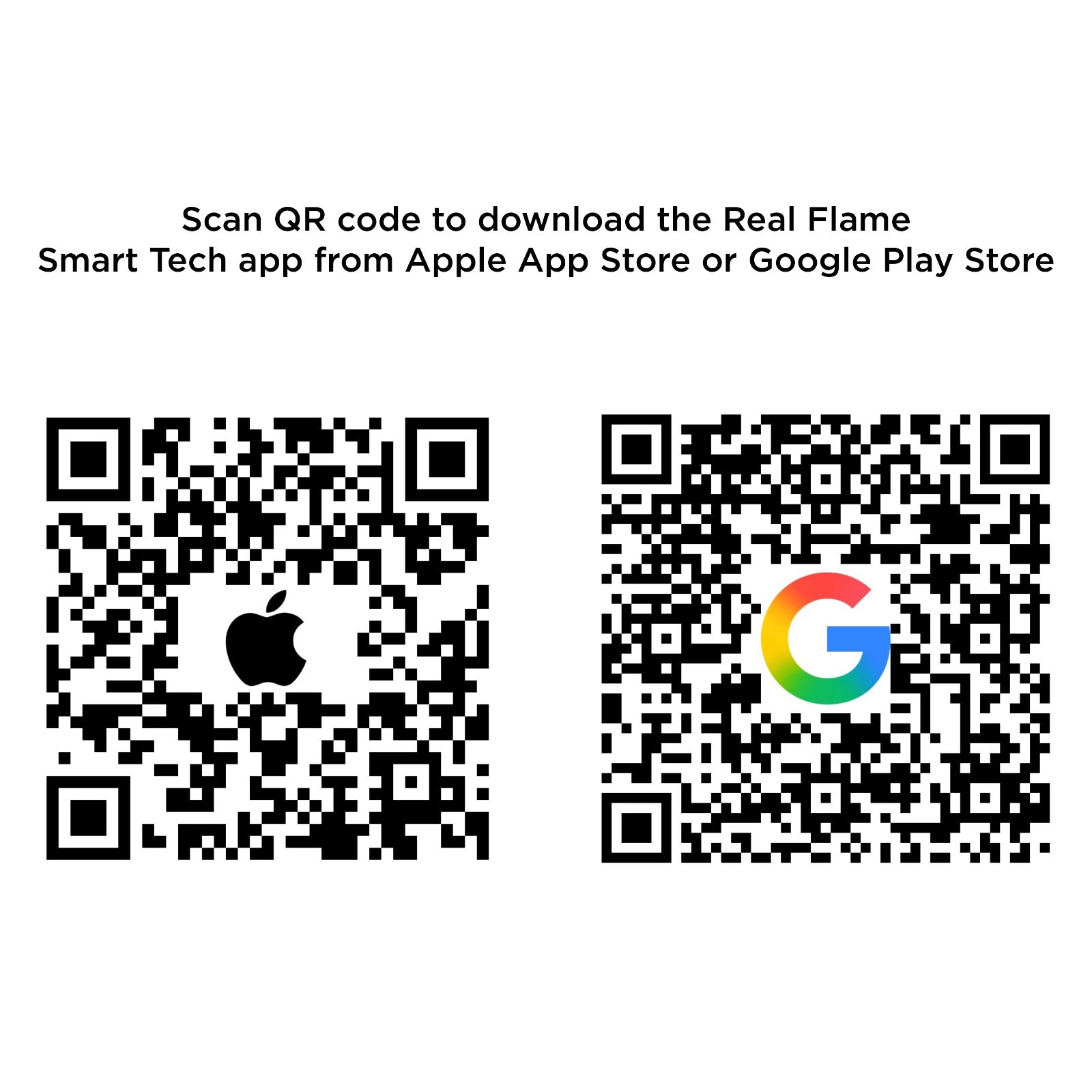 Real Flame® 42" Wall - Mount or Recessed SMART Electric Fireplace Insert - Real Flame