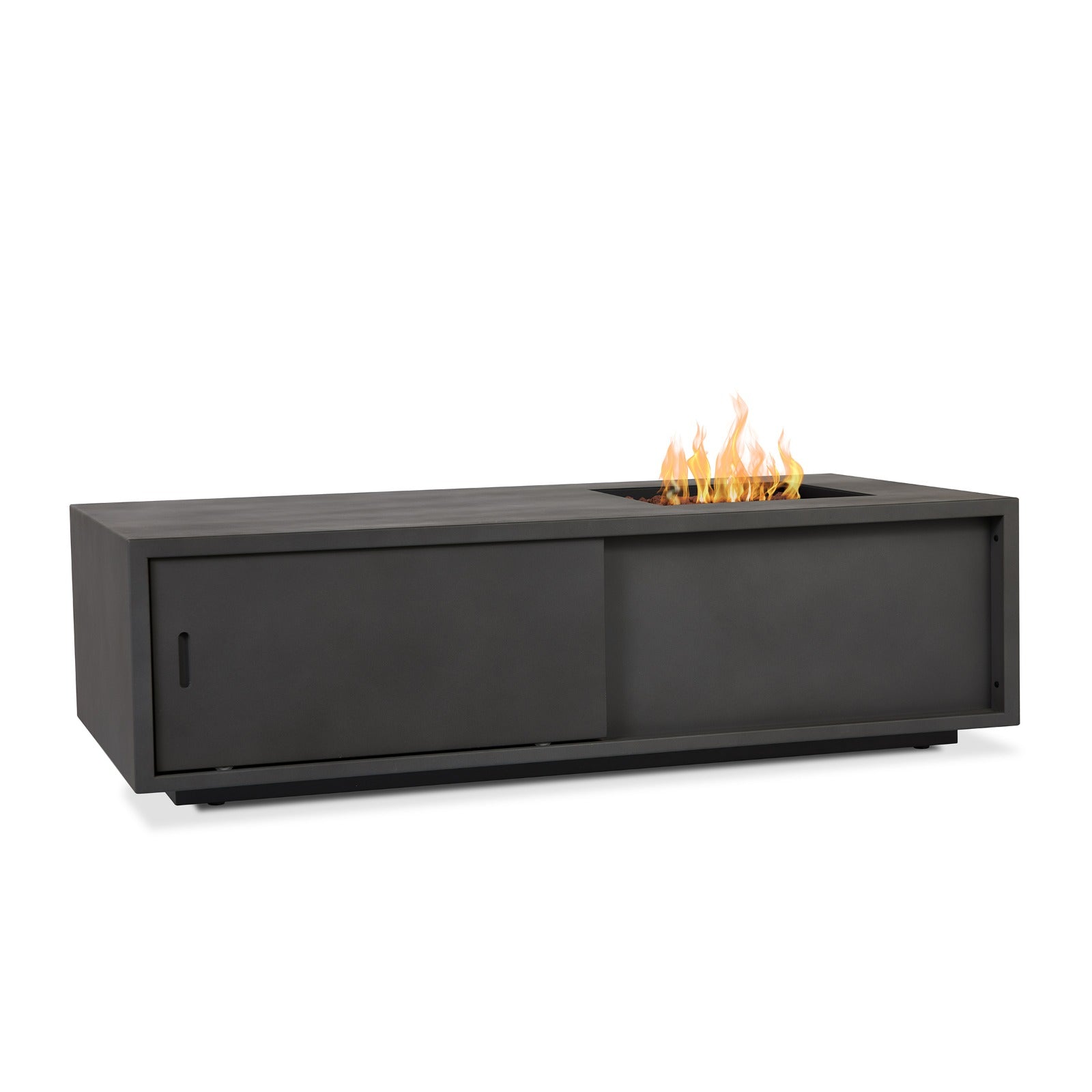 Vance Propane or Natural Gas Fire Pit Table - Real Flame