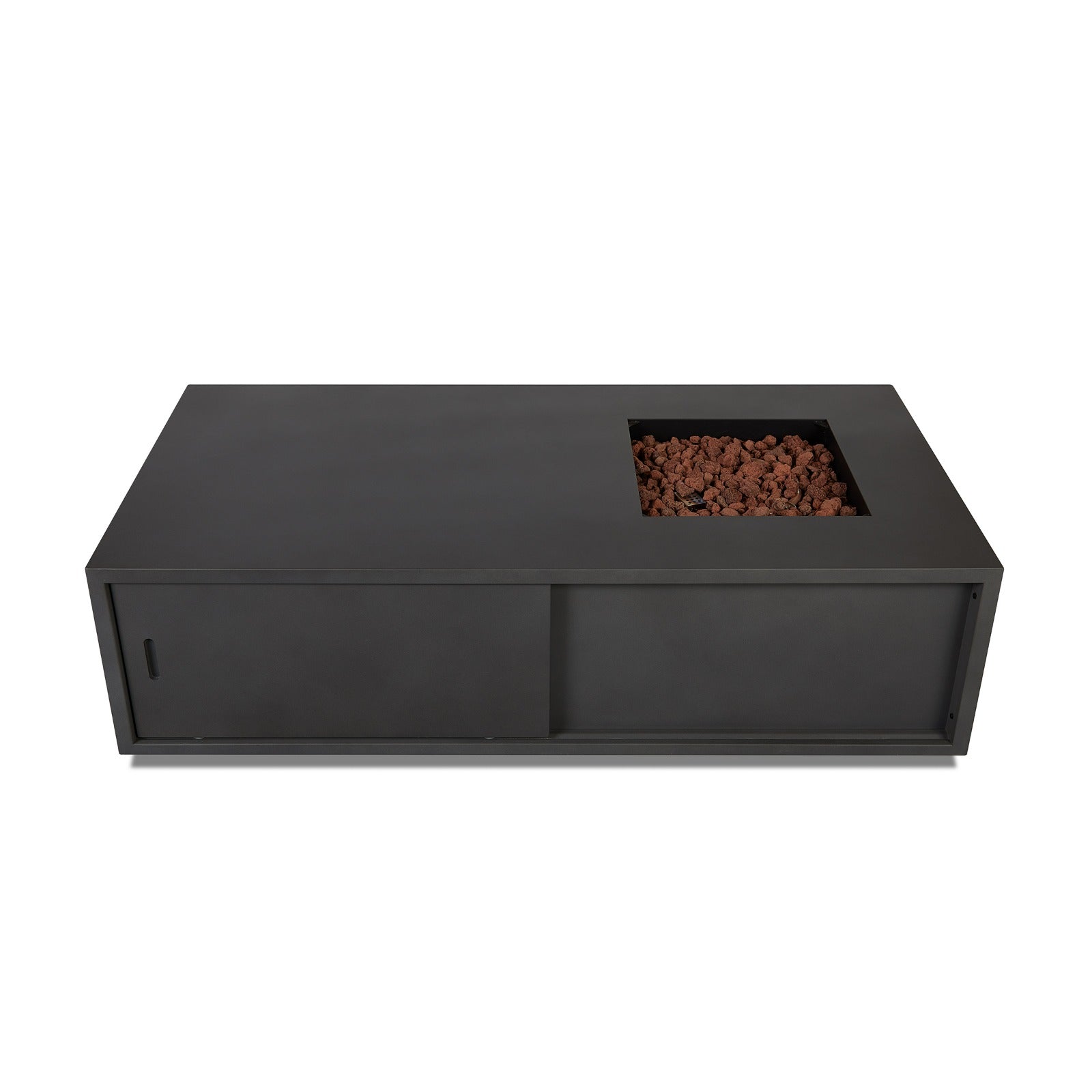 Vance Propane or Natural Gas Fire Pit Table - Real Flame