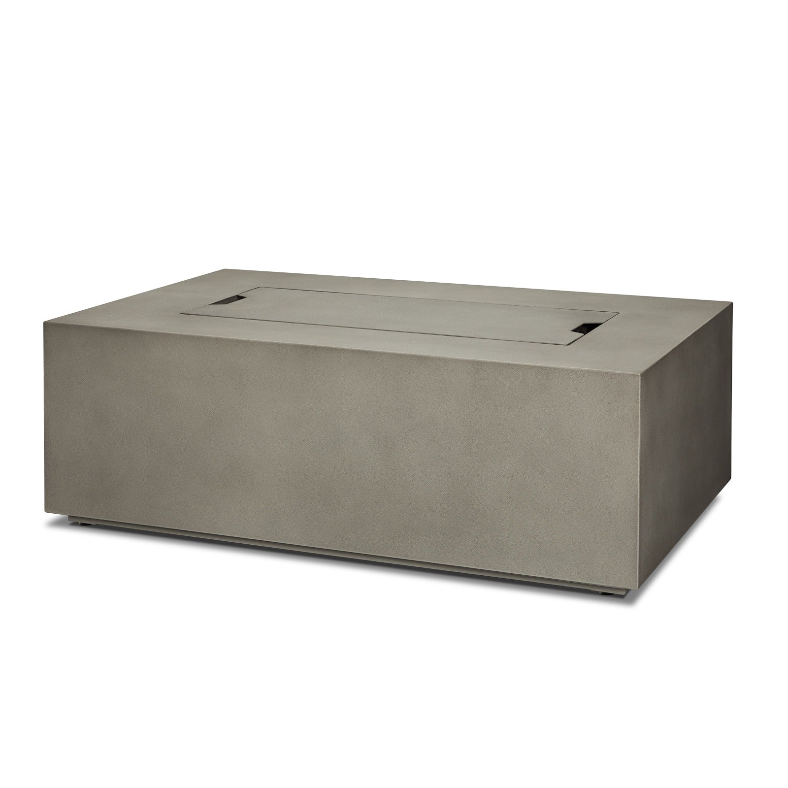 Aegean 42" Rectangle Propane or Natural Gas Fire Pit Table - Real Flame