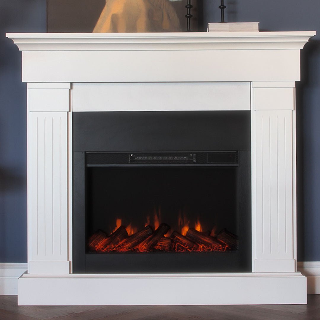 Crawford Slim Electric Fireplace - Real Flame