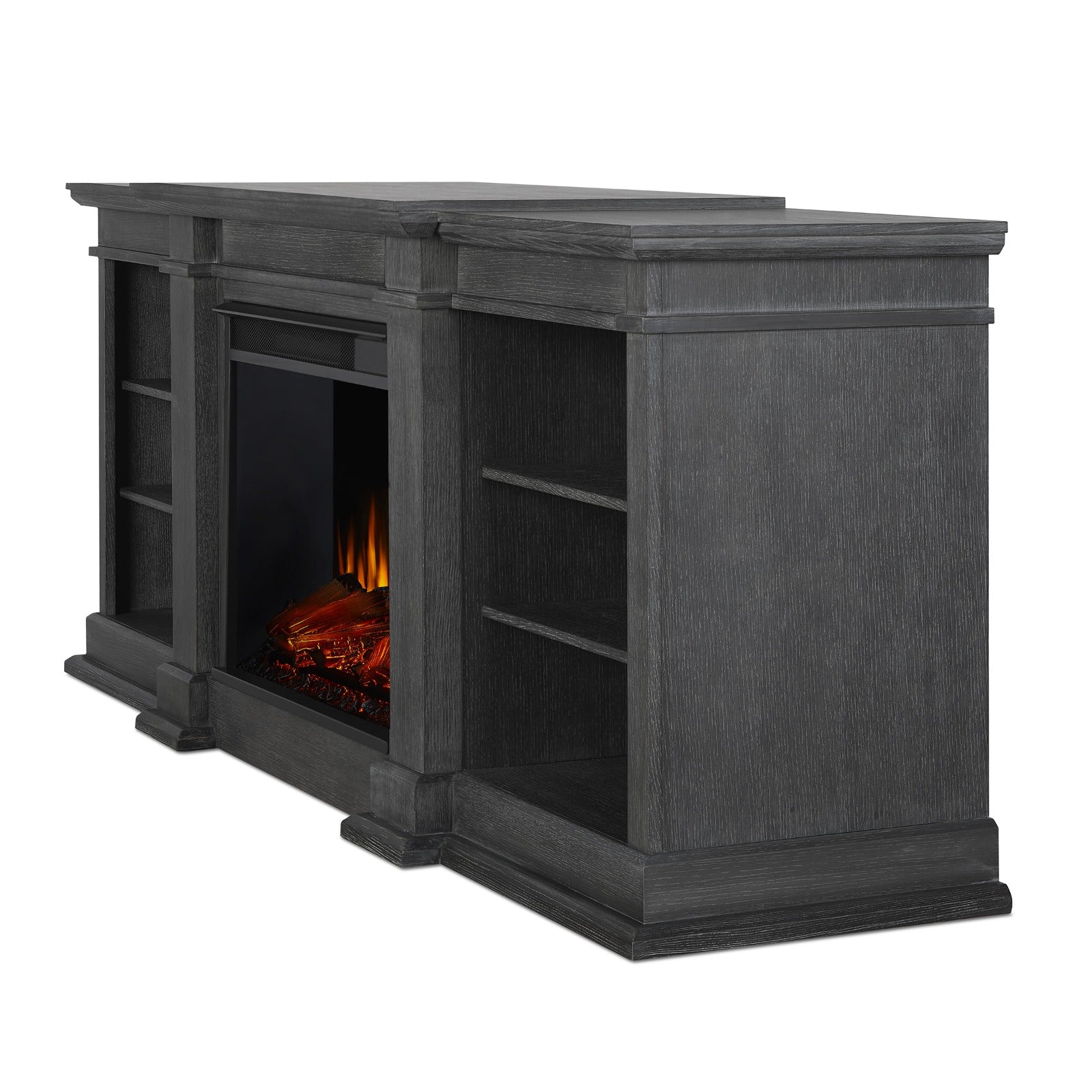 Fresno Electric Fireplace TV Stand - Real Flame
