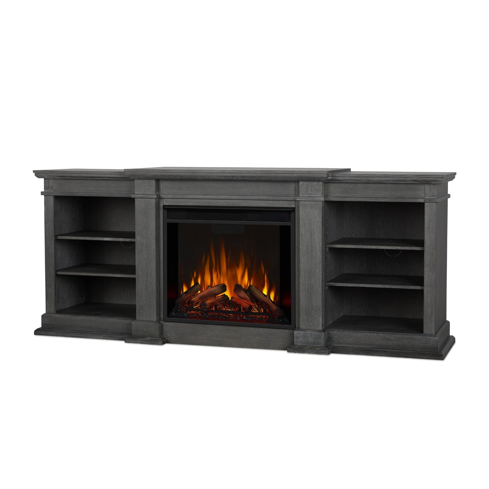Fresno Electric Fireplace TV Stand - Real Flame