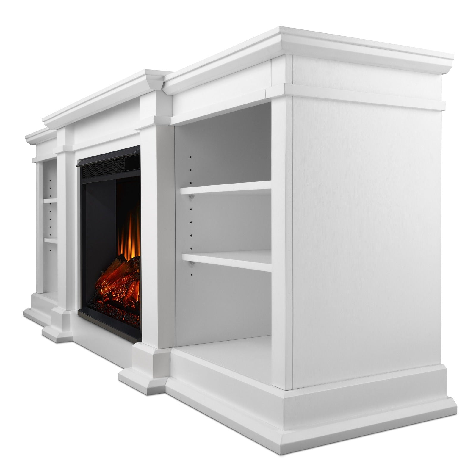 Fresno Electric Fireplace TV Stand - Real Flame