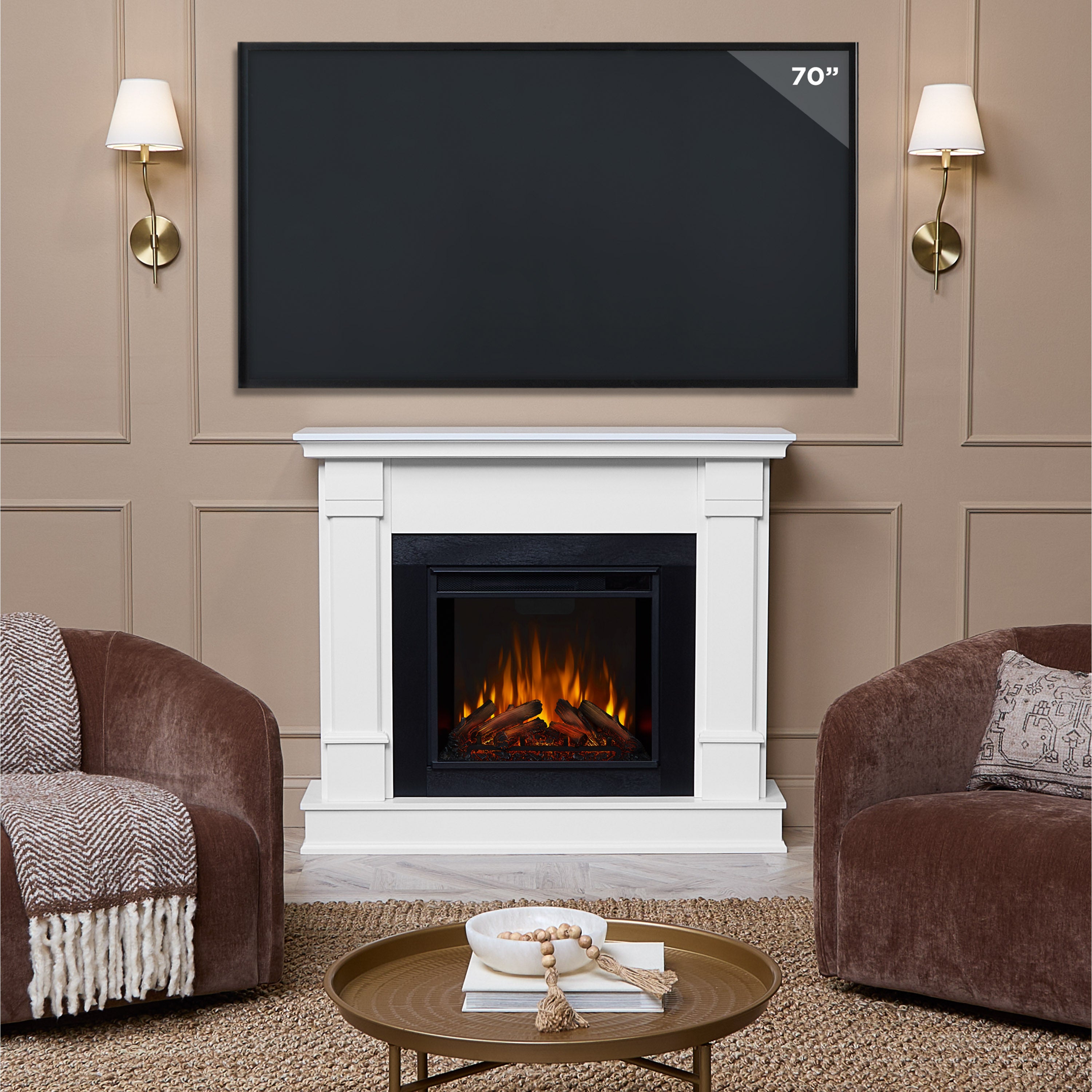 Silverton Electric Fireplace - Real Flame