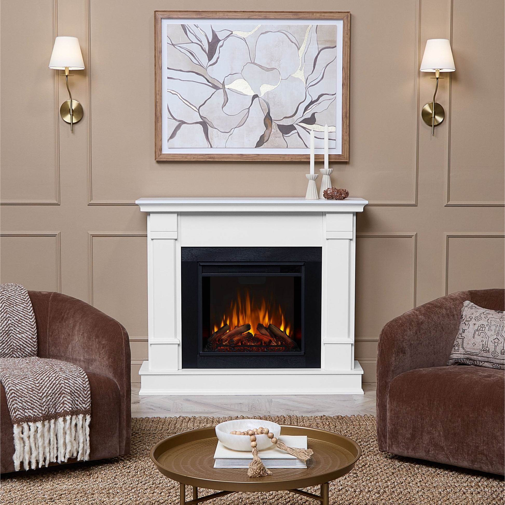 Silverton Electric Fireplace - Real Flame