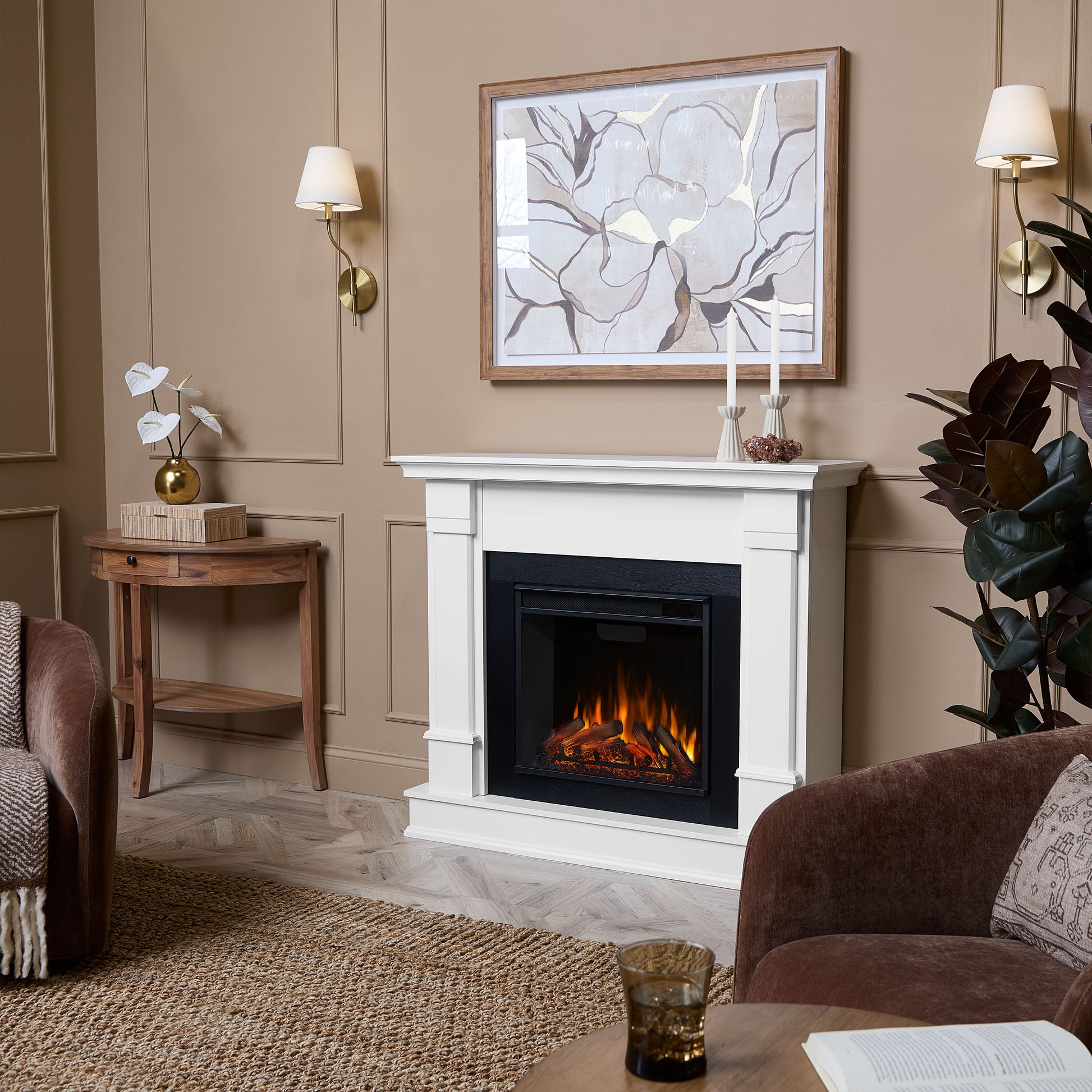Silverton Electric Fireplace - Real Flame