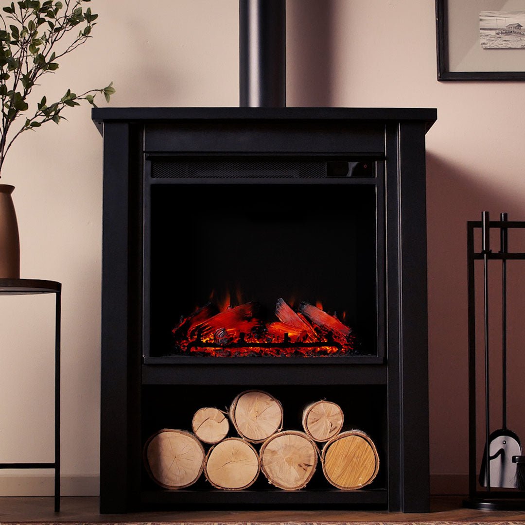 Hollis Electric Fireplace - Real Flame