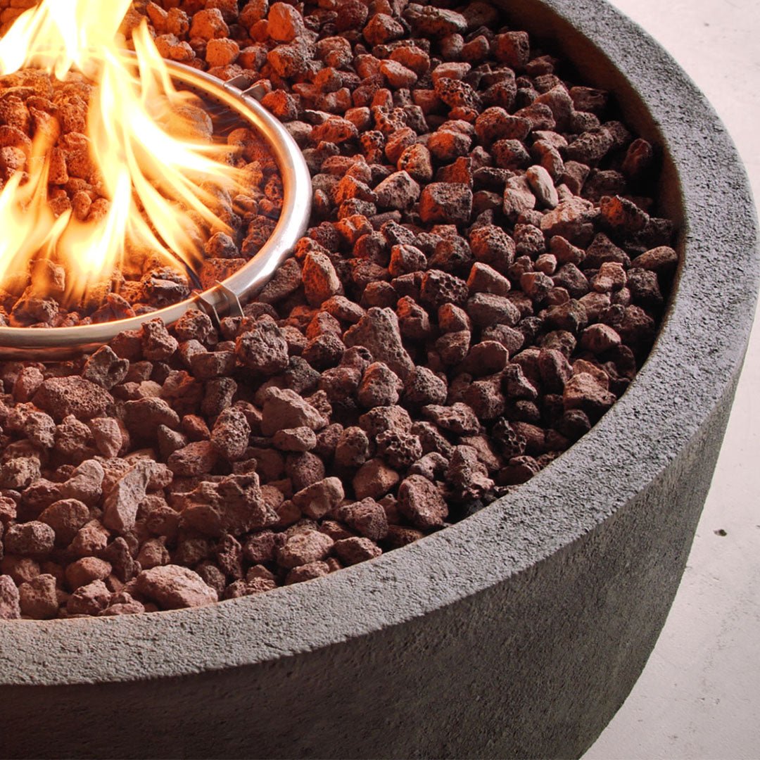 Idledale Propane Fire Pit - Real Flame