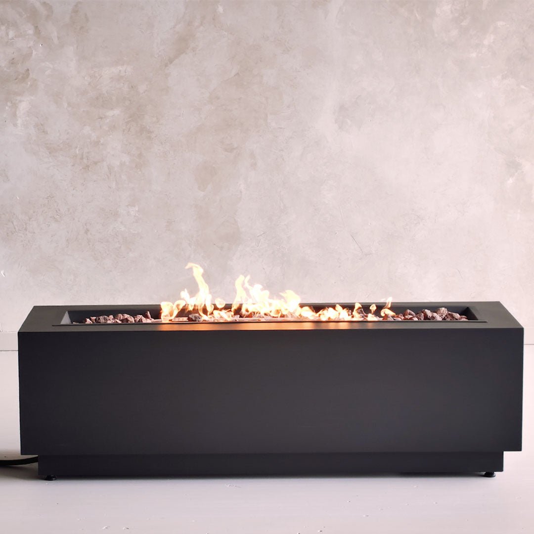 Lanesboro Propane or Natural Gas Fire Pit Table - Real Flame