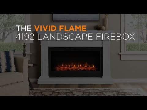 Landscape VividFlame Electric Firebox-Real Flame®