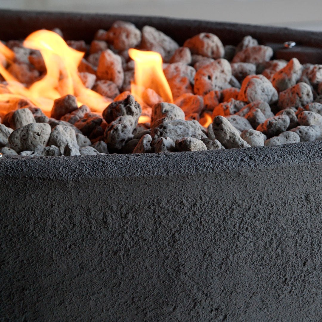 Riverside 48" Oval Propane Fire Pit Bowl - Real Flame
