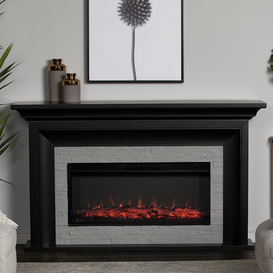 Sonia Landscape Electric Fireplace - Real Flame
