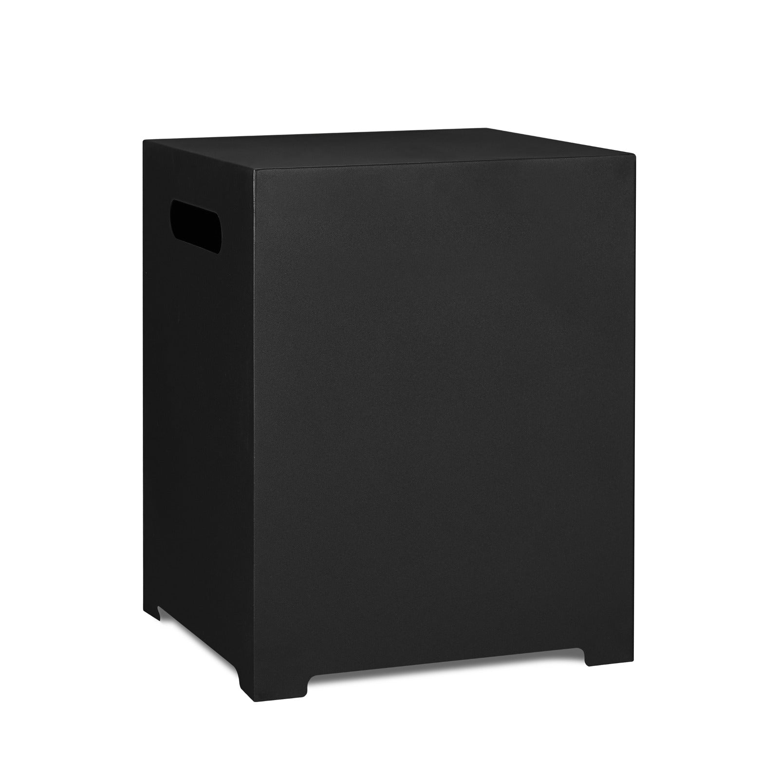 Square Metal Propane Tank Cover - Real Flame