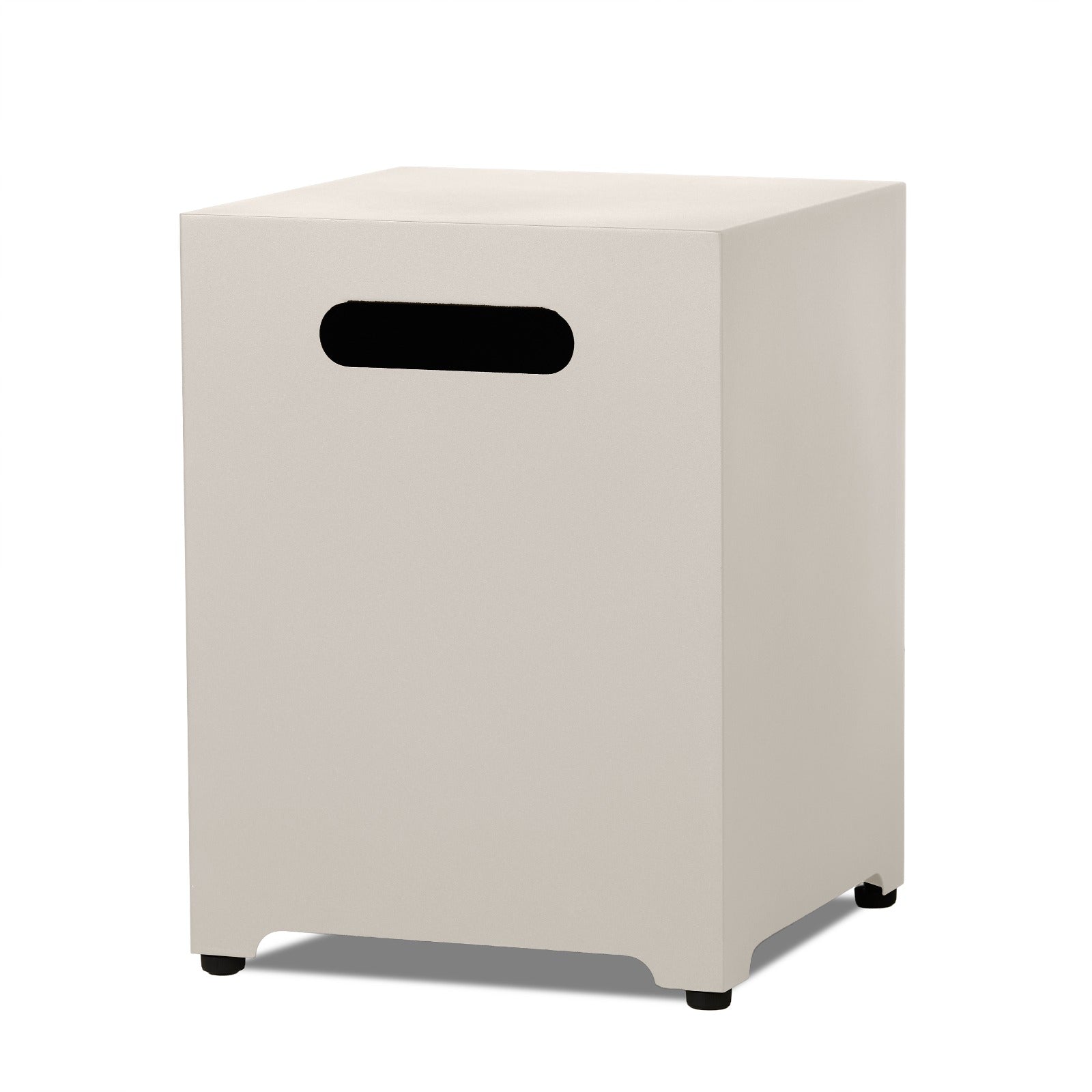Square Metal Propane Tank Cover - Real Flame