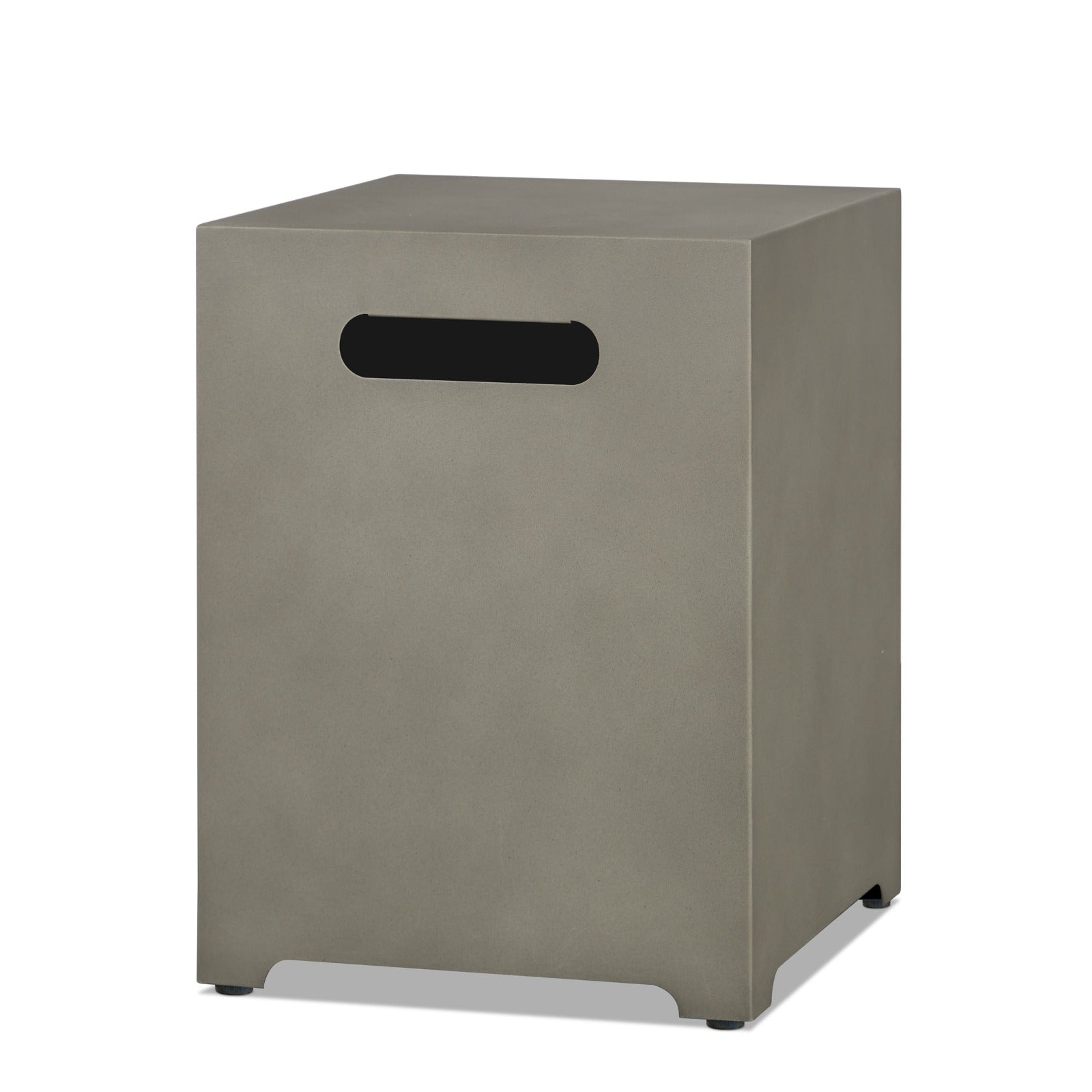 Square Metal Propane Tank Cover - Real Flame