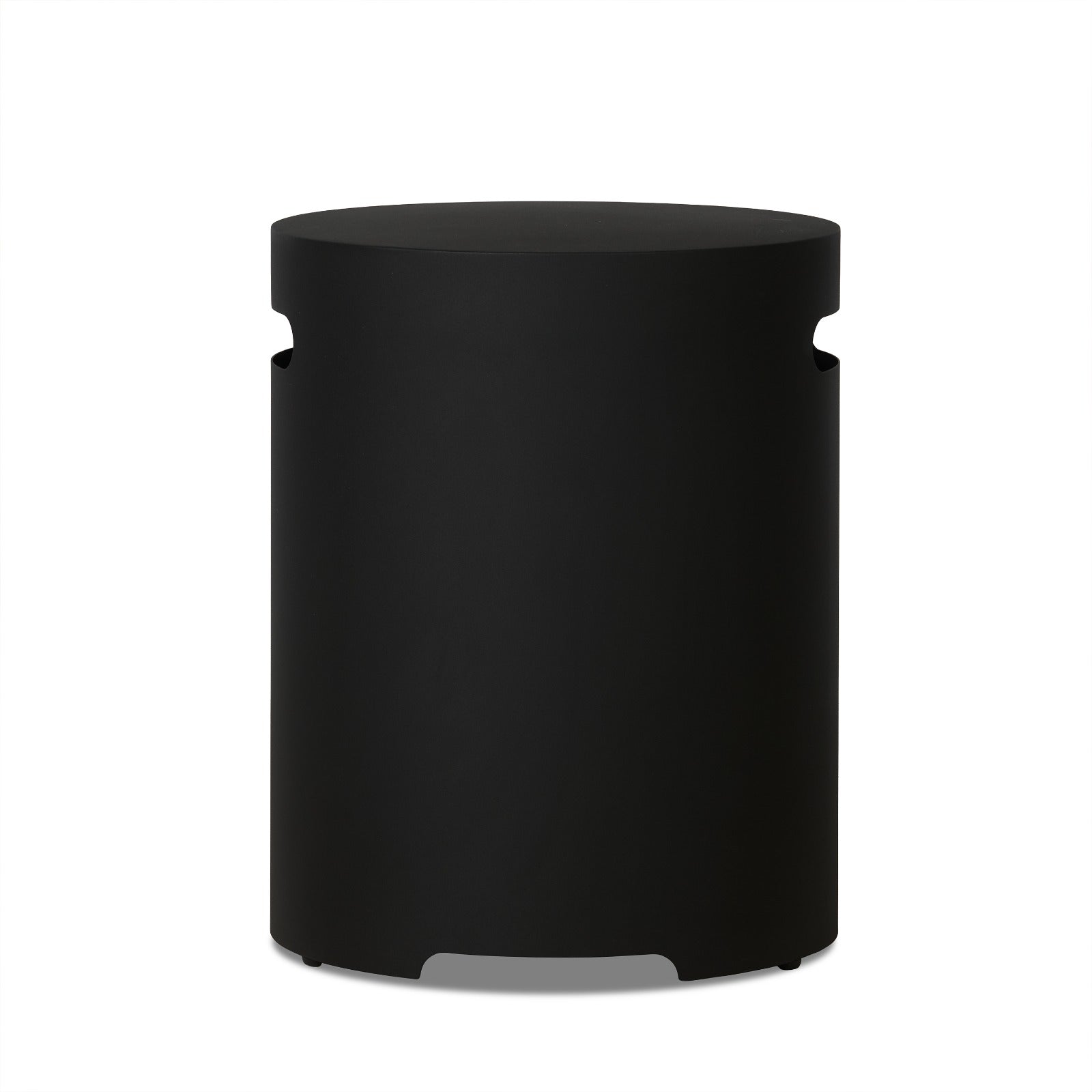 Round Metal Propane Tank Cover - Real Flame