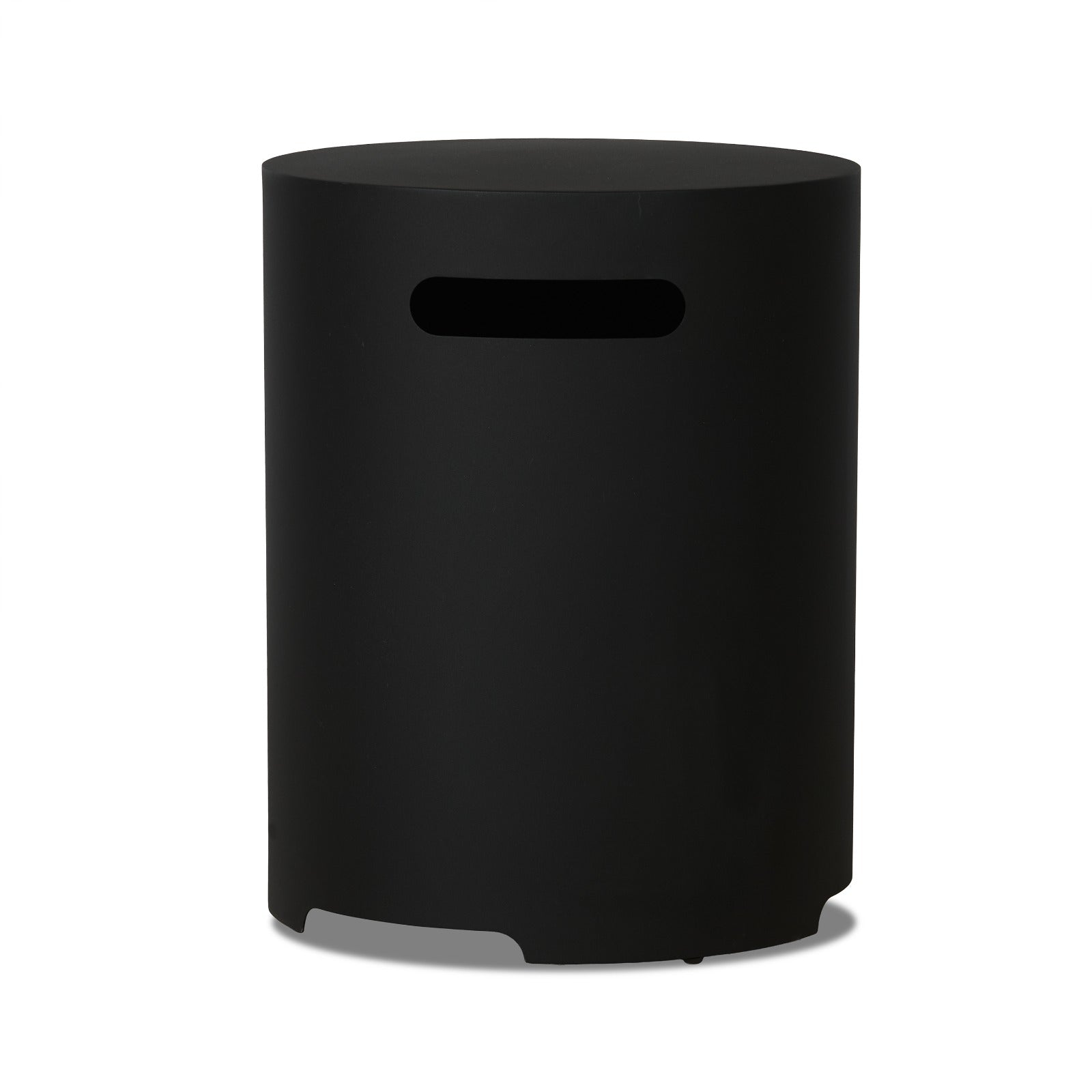 Round Metal Propane Tank Cover - Real Flame
