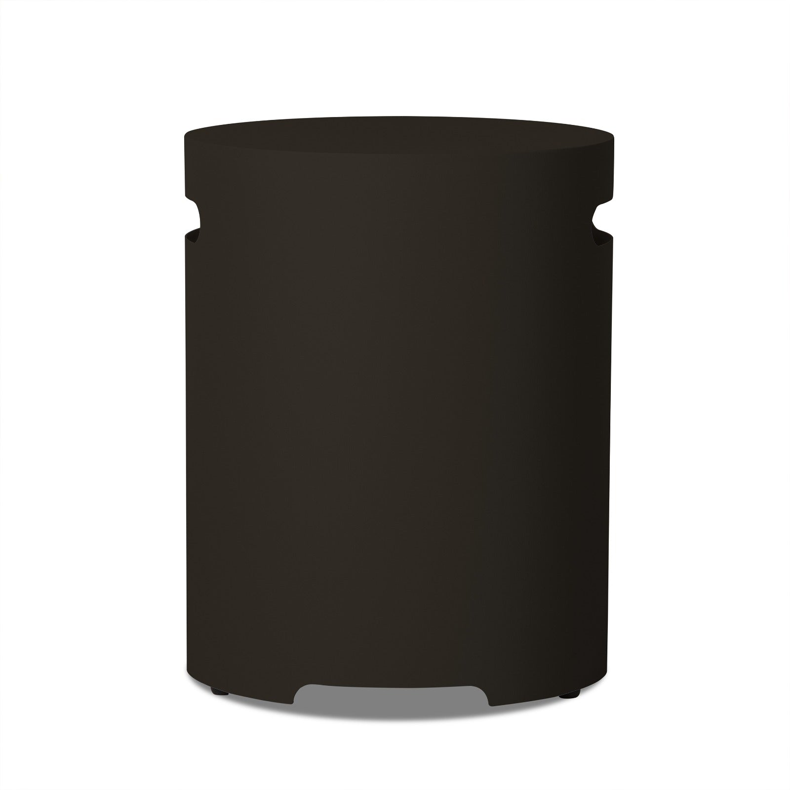 Round Metal Propane Tank Cover - Real Flame