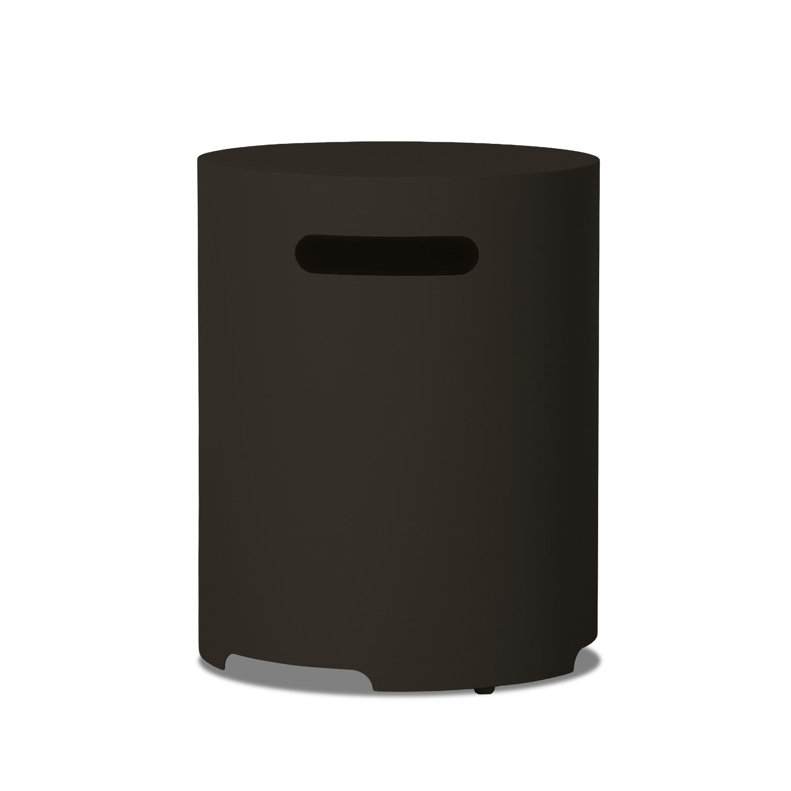 Round Metal Propane Tank Cover - Real Flame