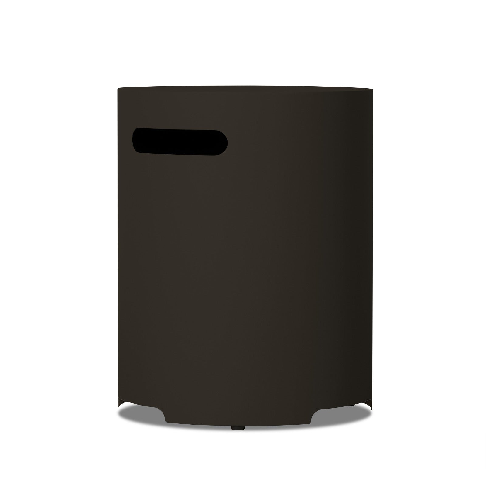 Round Metal Propane Tank Cover - Real Flame