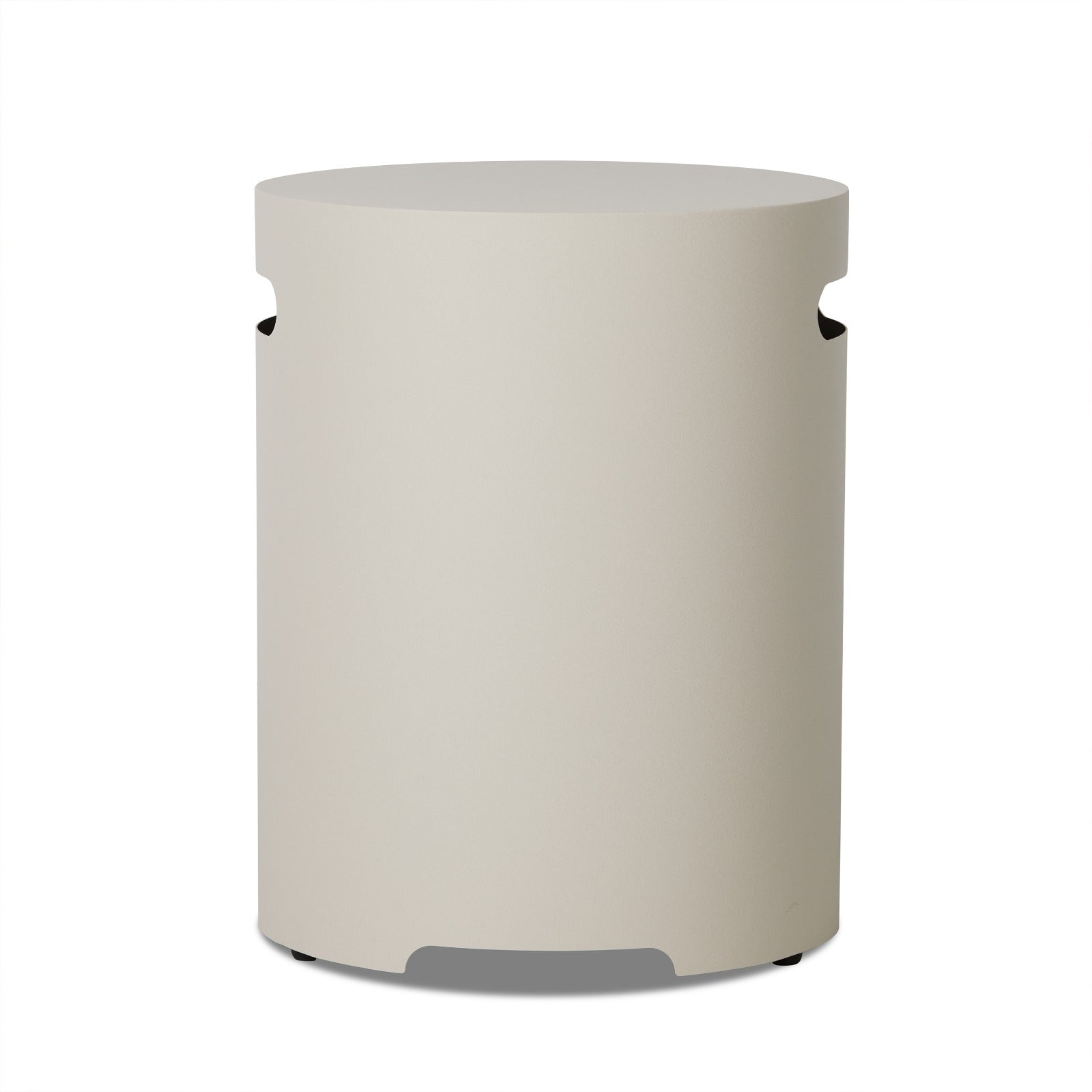 Round Metal Propane Tank Cover - Real Flame