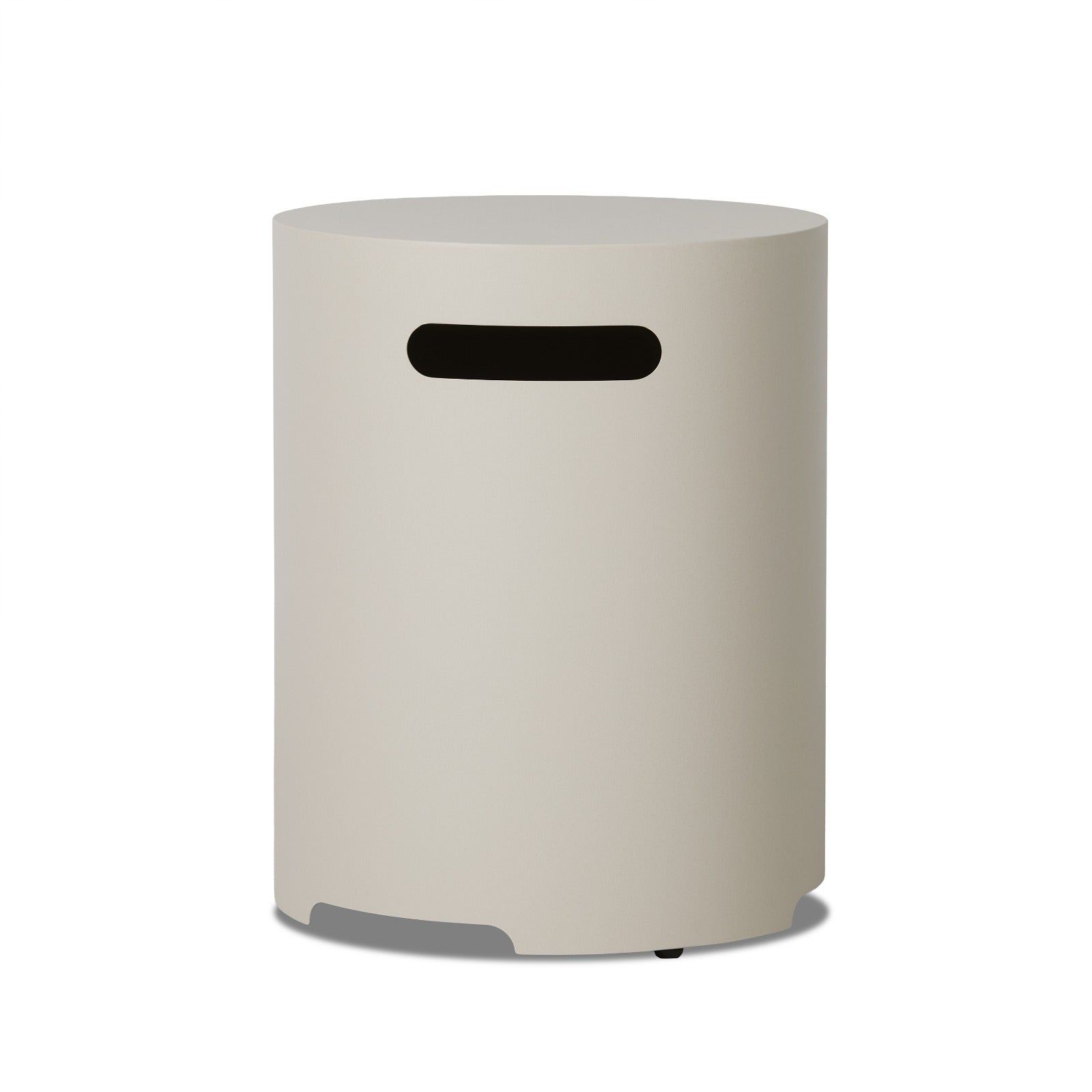 Round Metal Propane Tank Cover - Real Flame
