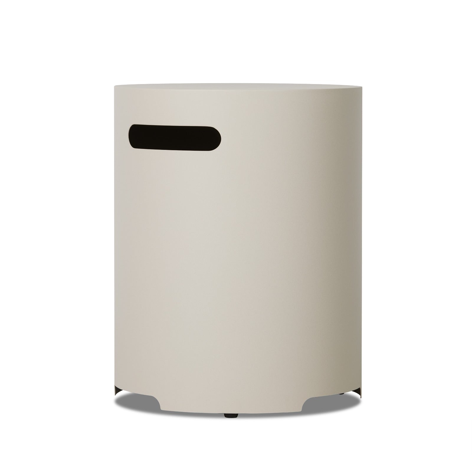 Round Metal Propane Tank Cover - Real Flame