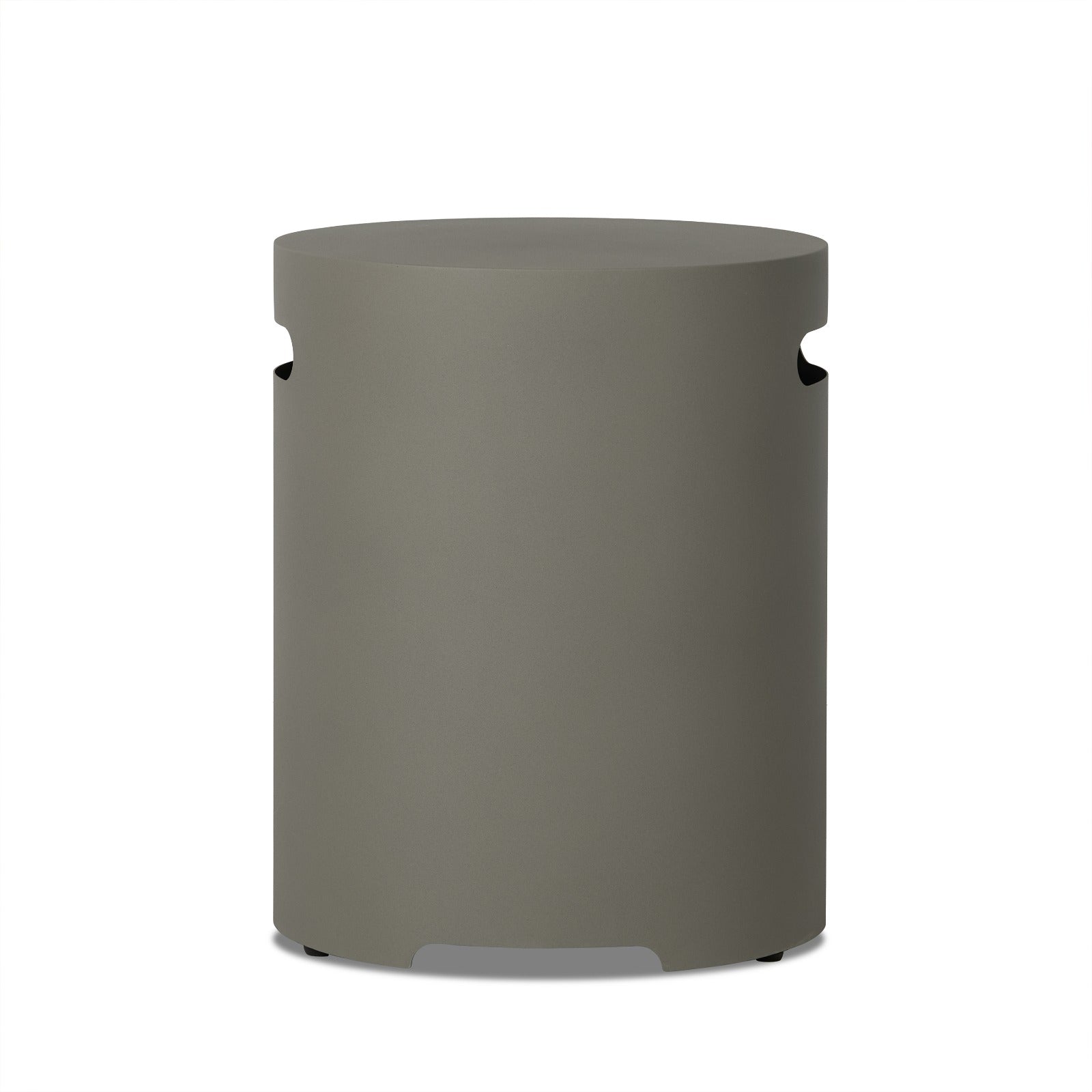 Round Metal Propane Tank Cover - Real Flame