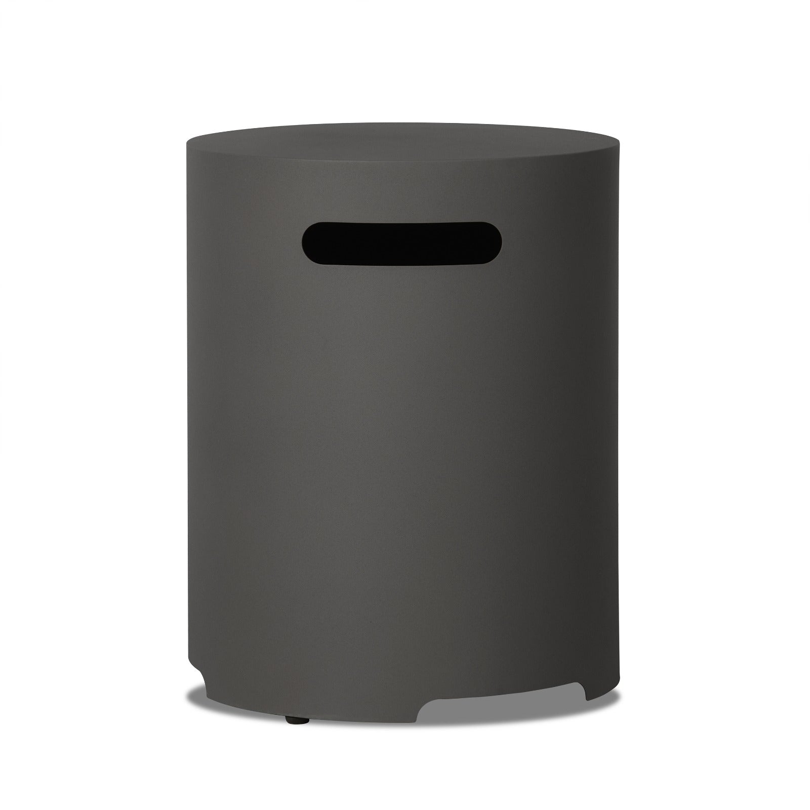 Round Metal Propane Tank Cover - Real Flame