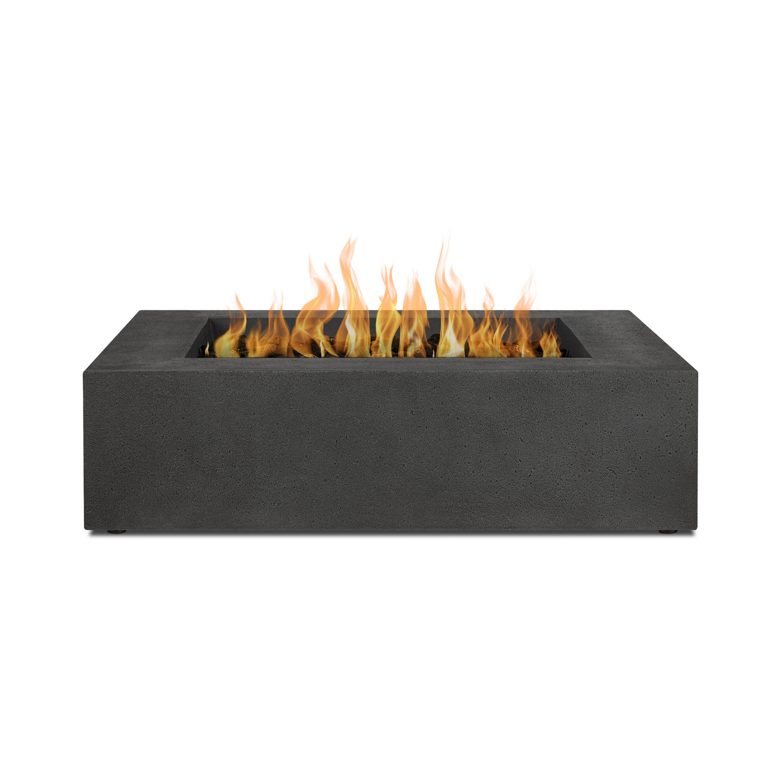 42" La Valle Square Propane Fire Table Outdoor Fire Pit
