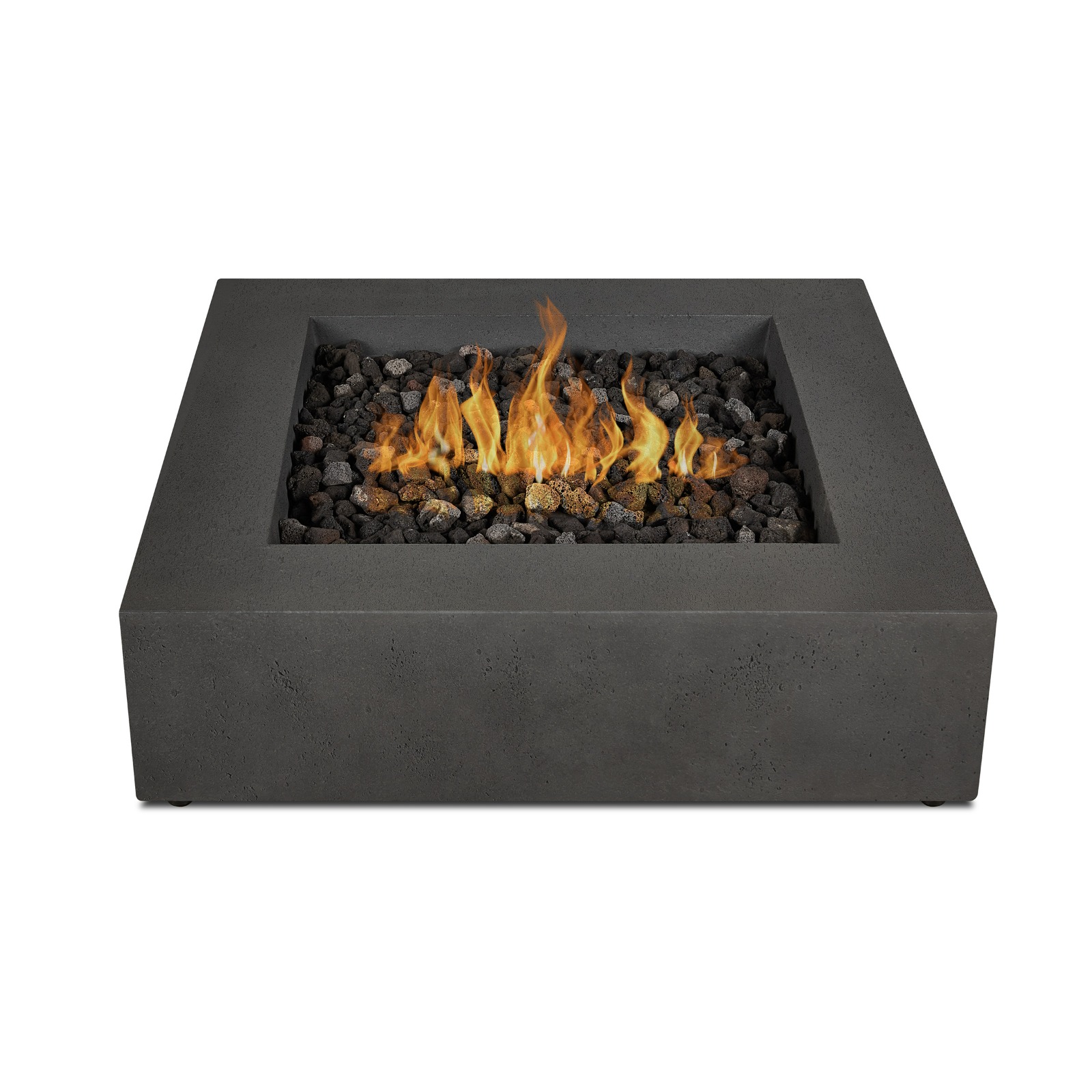 42" La Valle Square Propane Fire Table Outdoor Fire Pit