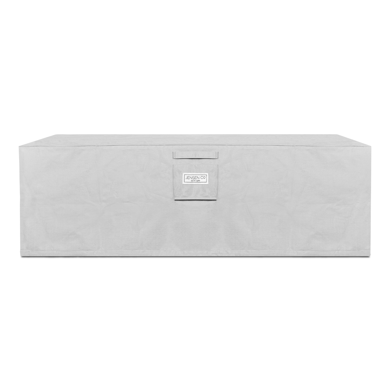 Coden Rectangle Propane Fire Table Outdoor Gray Fire Pit