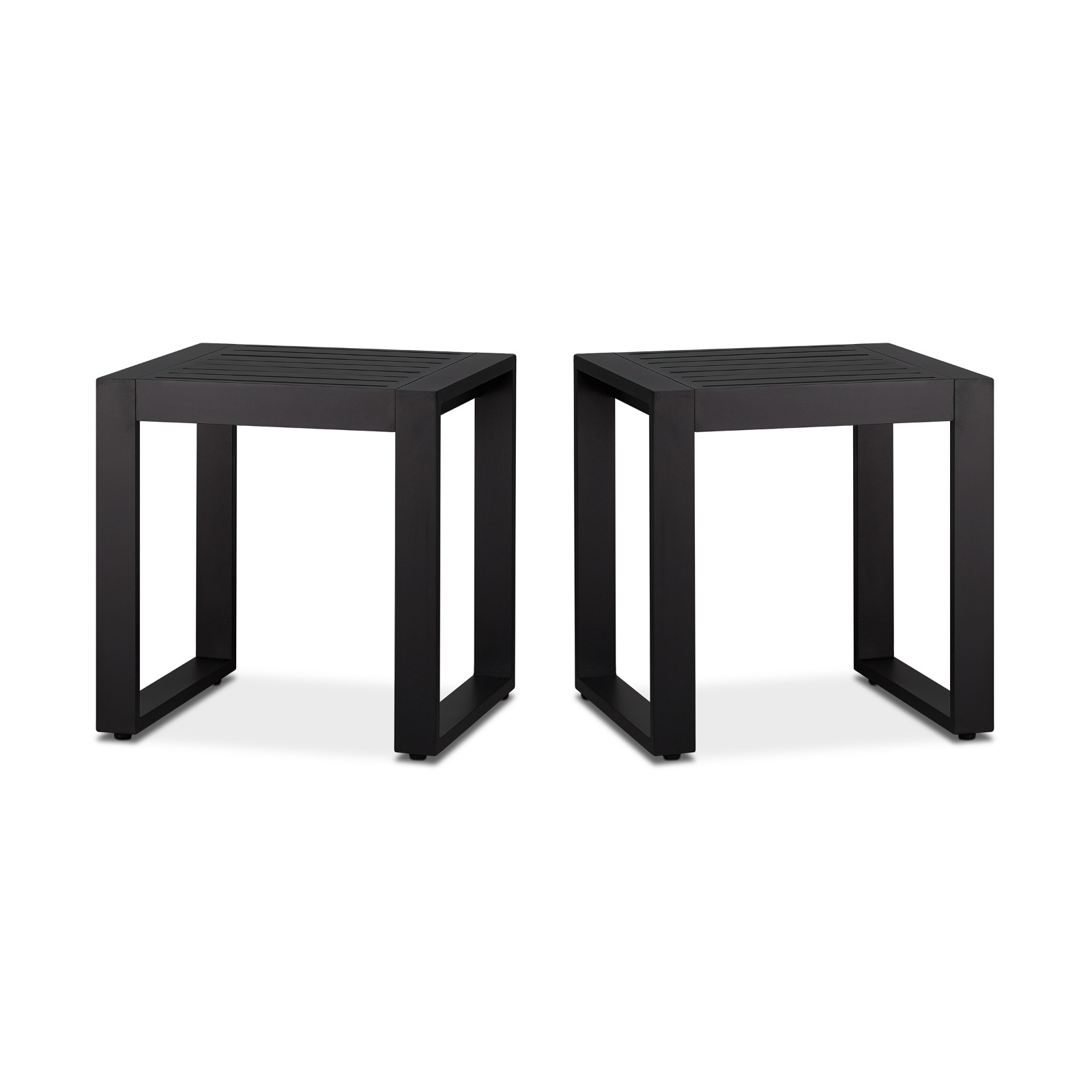 Baltic Outdoor End Table Set Patio Side Table Outdoor Coffee Table Patio Furniture